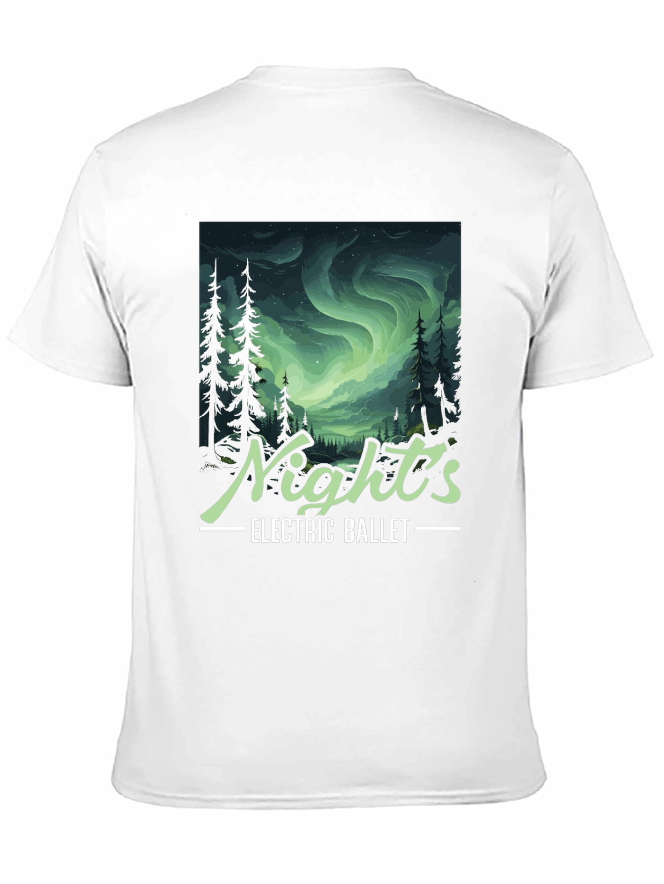 Black Night's Electric Ballet Graphic Tee view 11