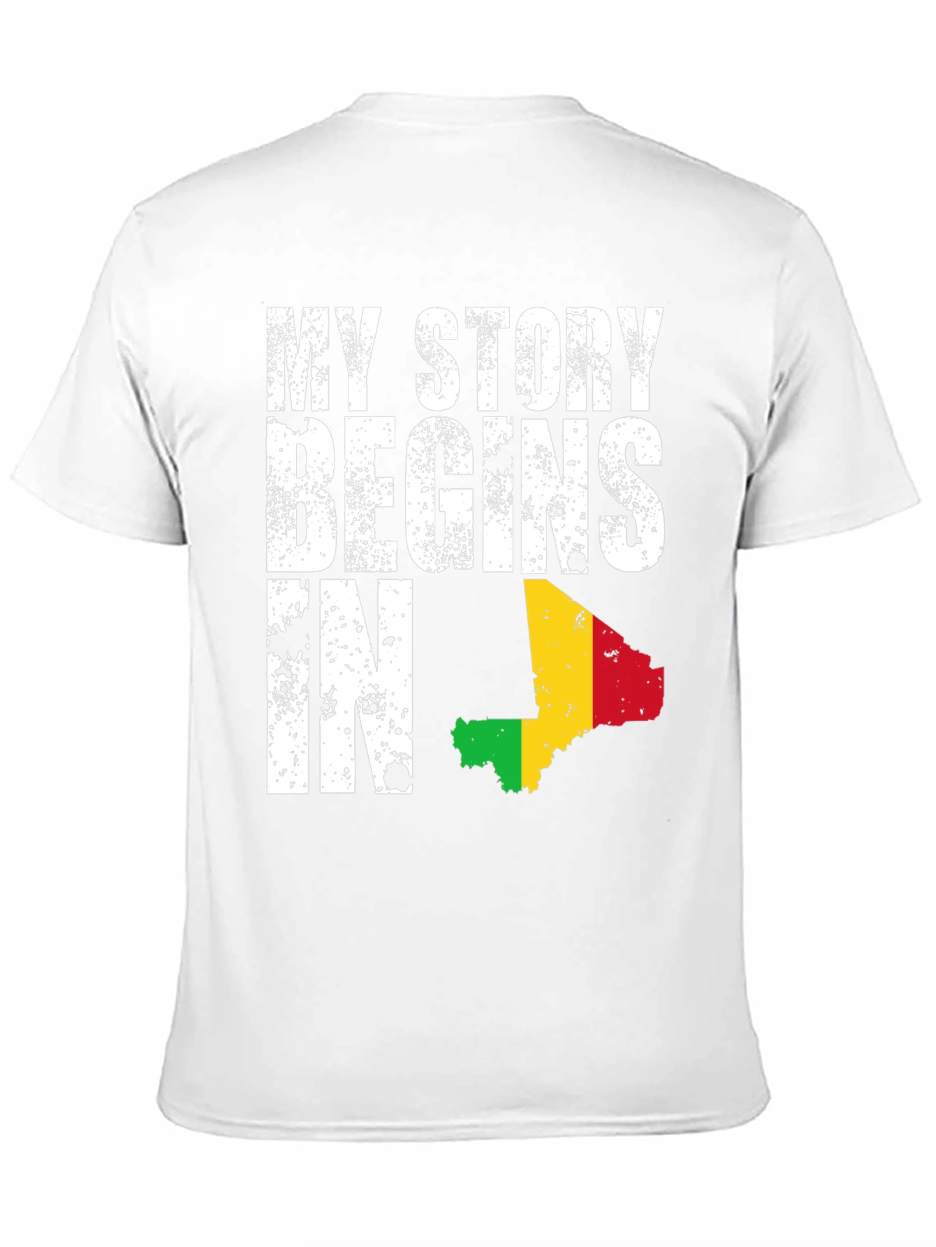 Black My Story Begins In - Country Pride T-Shirt view 11