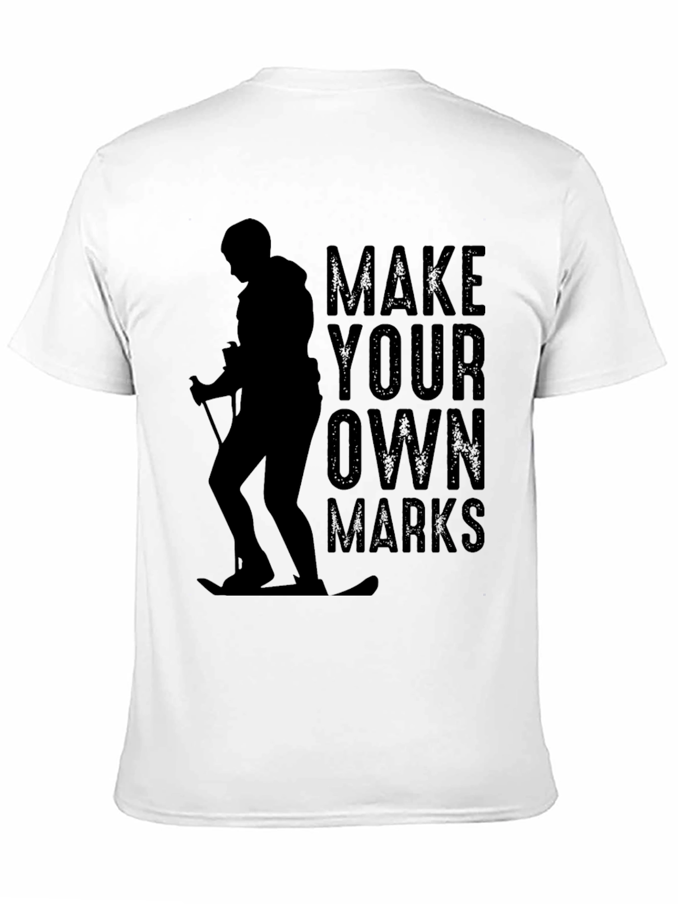 Make Your Own Marks Skier Graphic Tee - 11