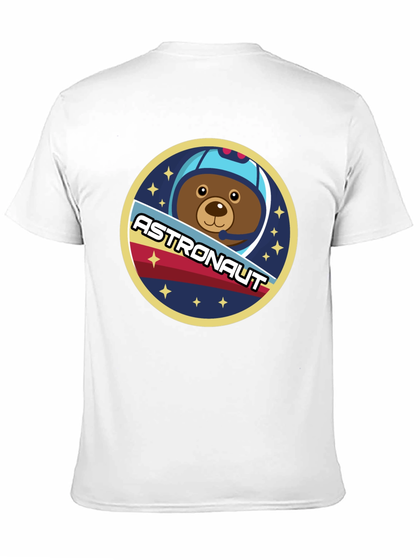 Black Astronaut Bear T-Shirt - Space Adventure view 11