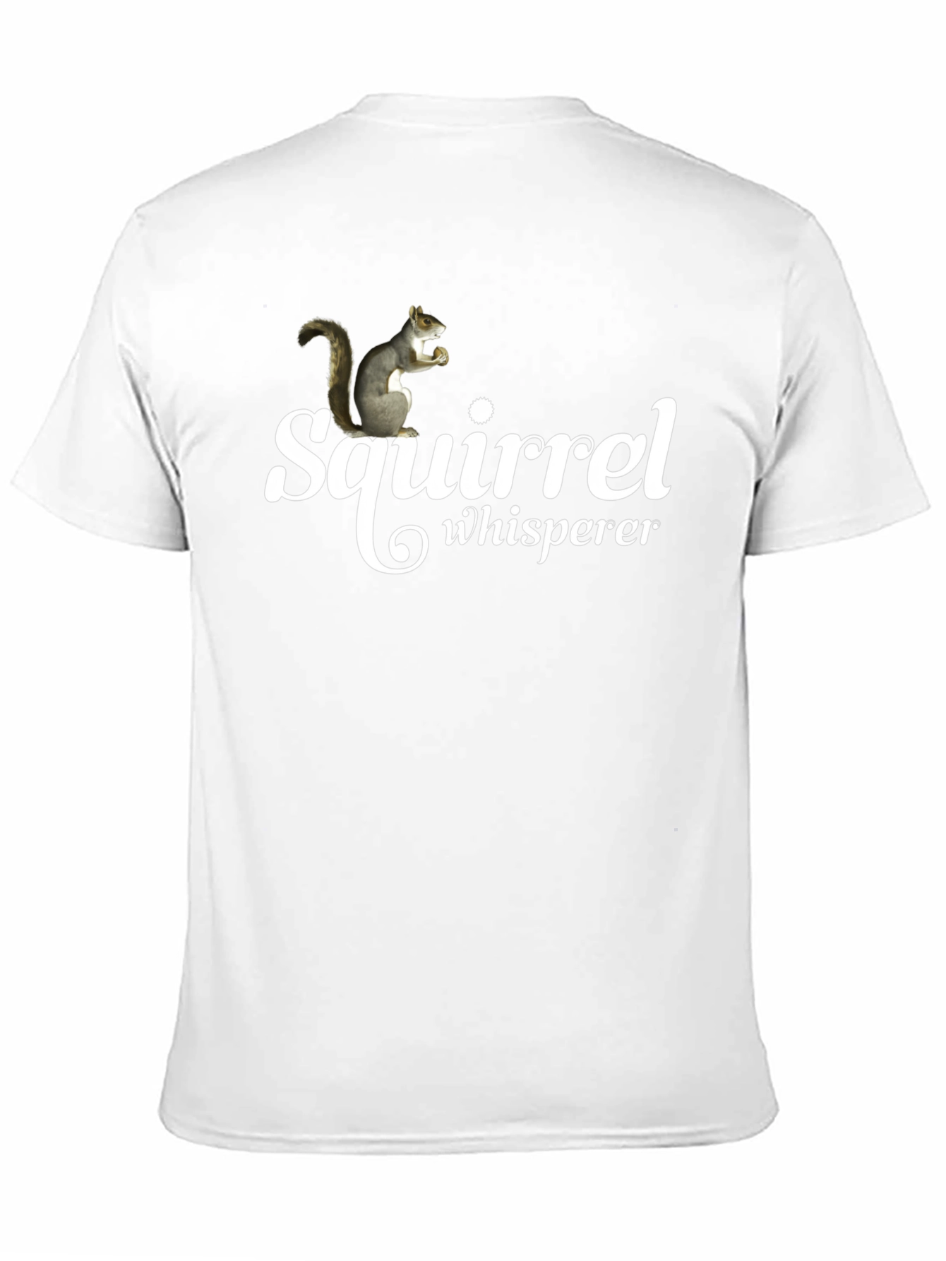 Black Squirrel Whisperer Graphic T-Shirt - Black view 11