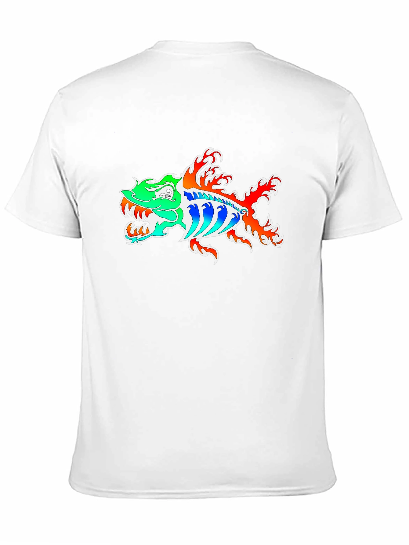 Black Fish Graphic Tee - Black Cotton Blend view 11