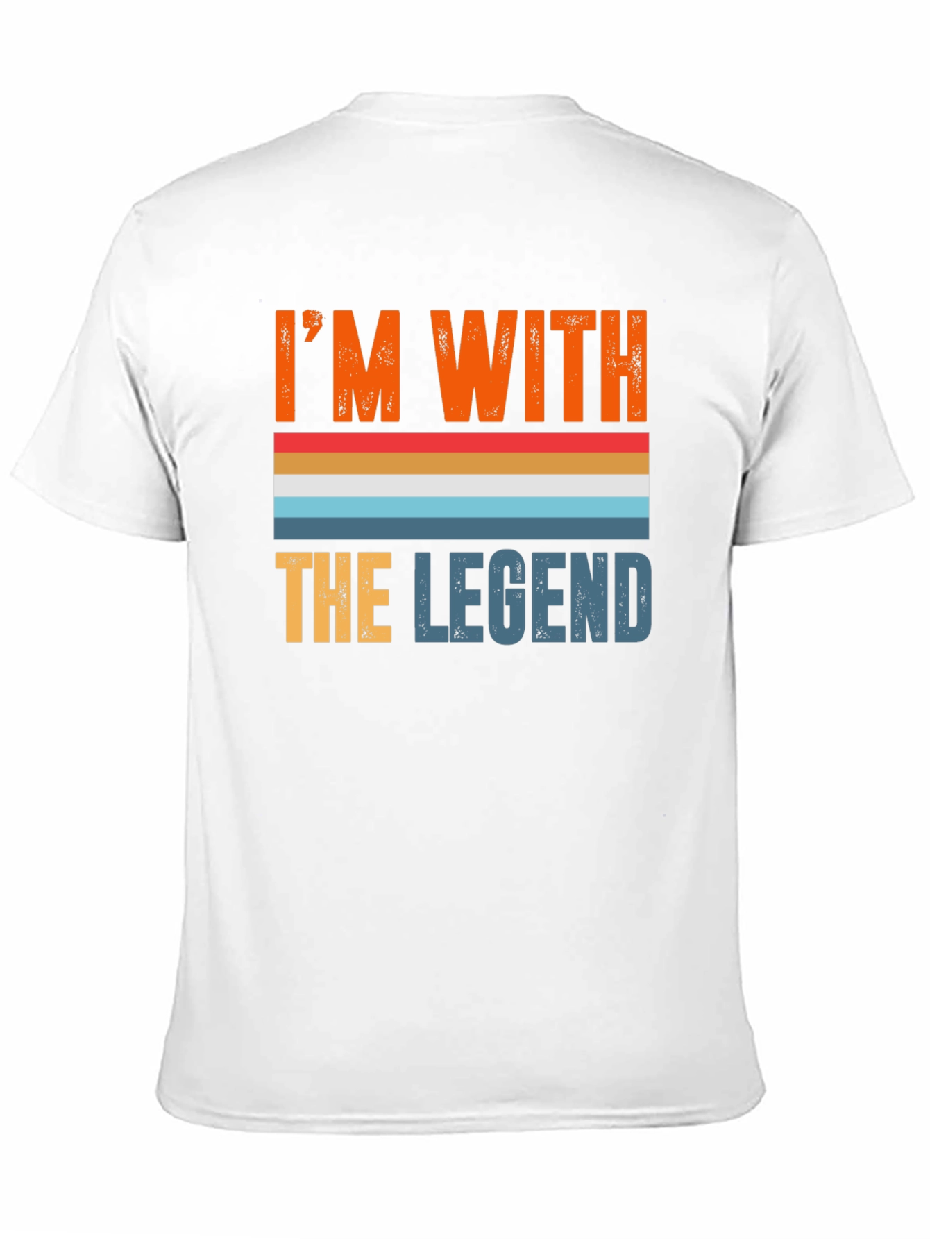 Black I'm with The Legend Graphic Tee view 11