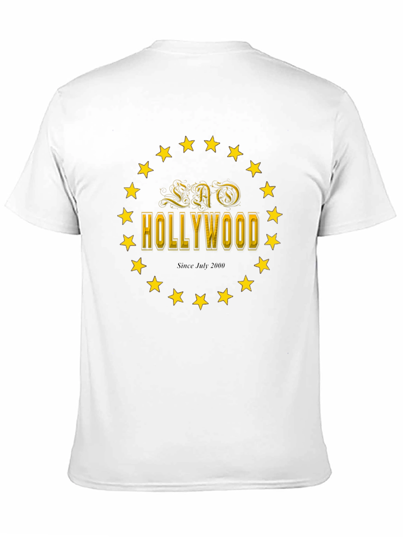 Black LAO Hollywood Black Graphic T-Shirt view 11
