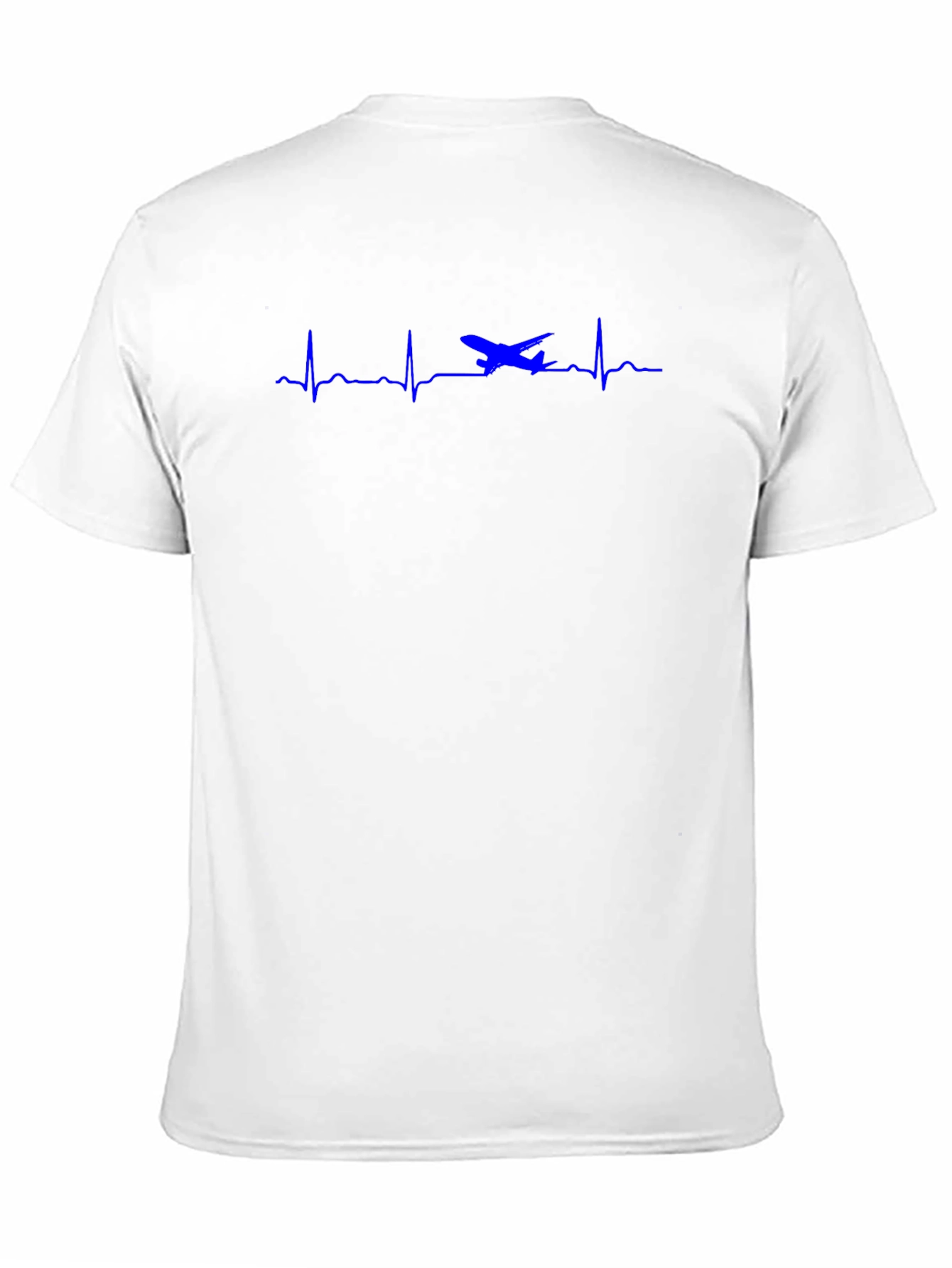 Pilot Heartbeat T-Shirt - Aviation Lover Tee - 11