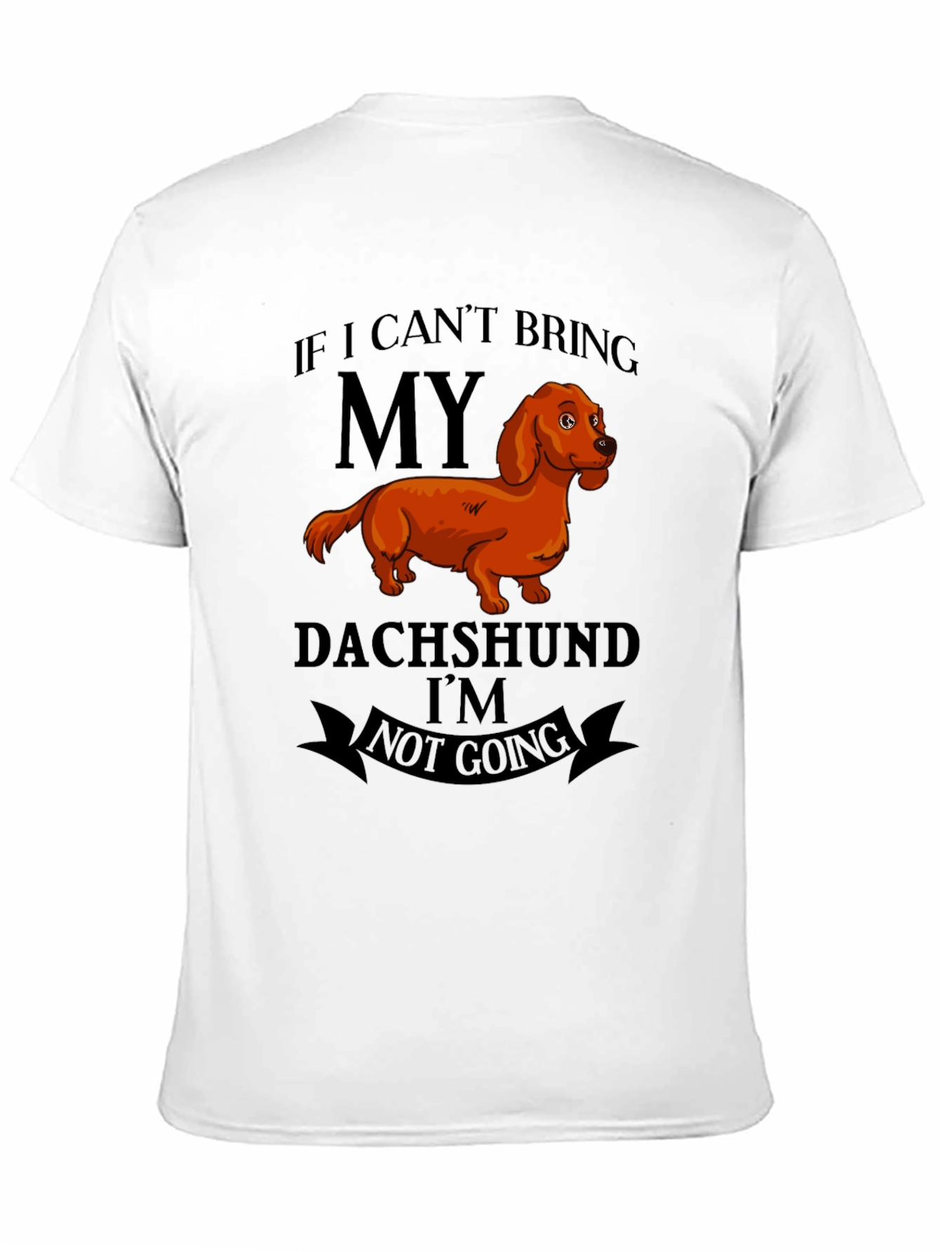Black Dachshund Lover's T-Shirt view 11