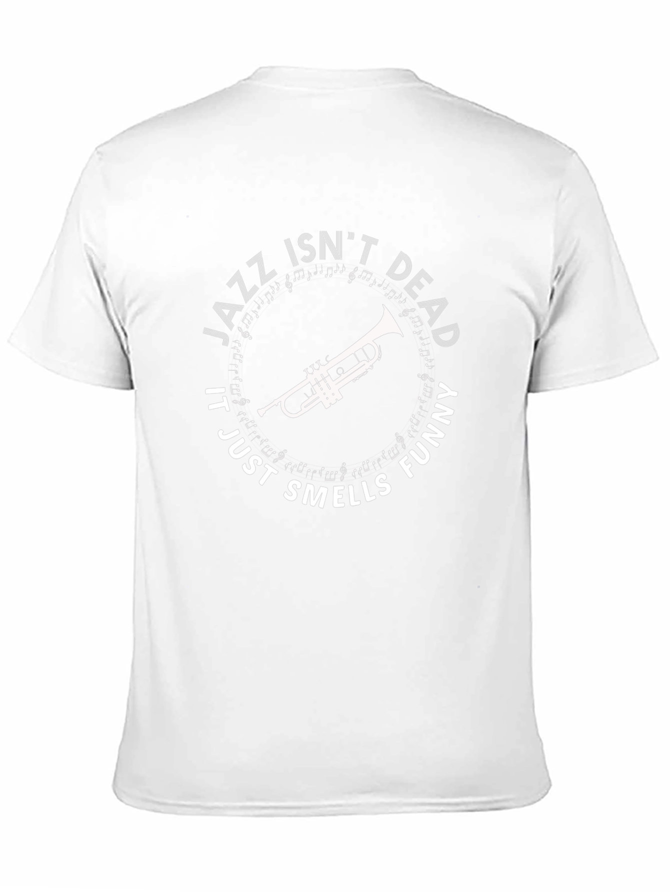 Black Jazz Isn't Dead Graphic T-Shirt - Unisex view 11