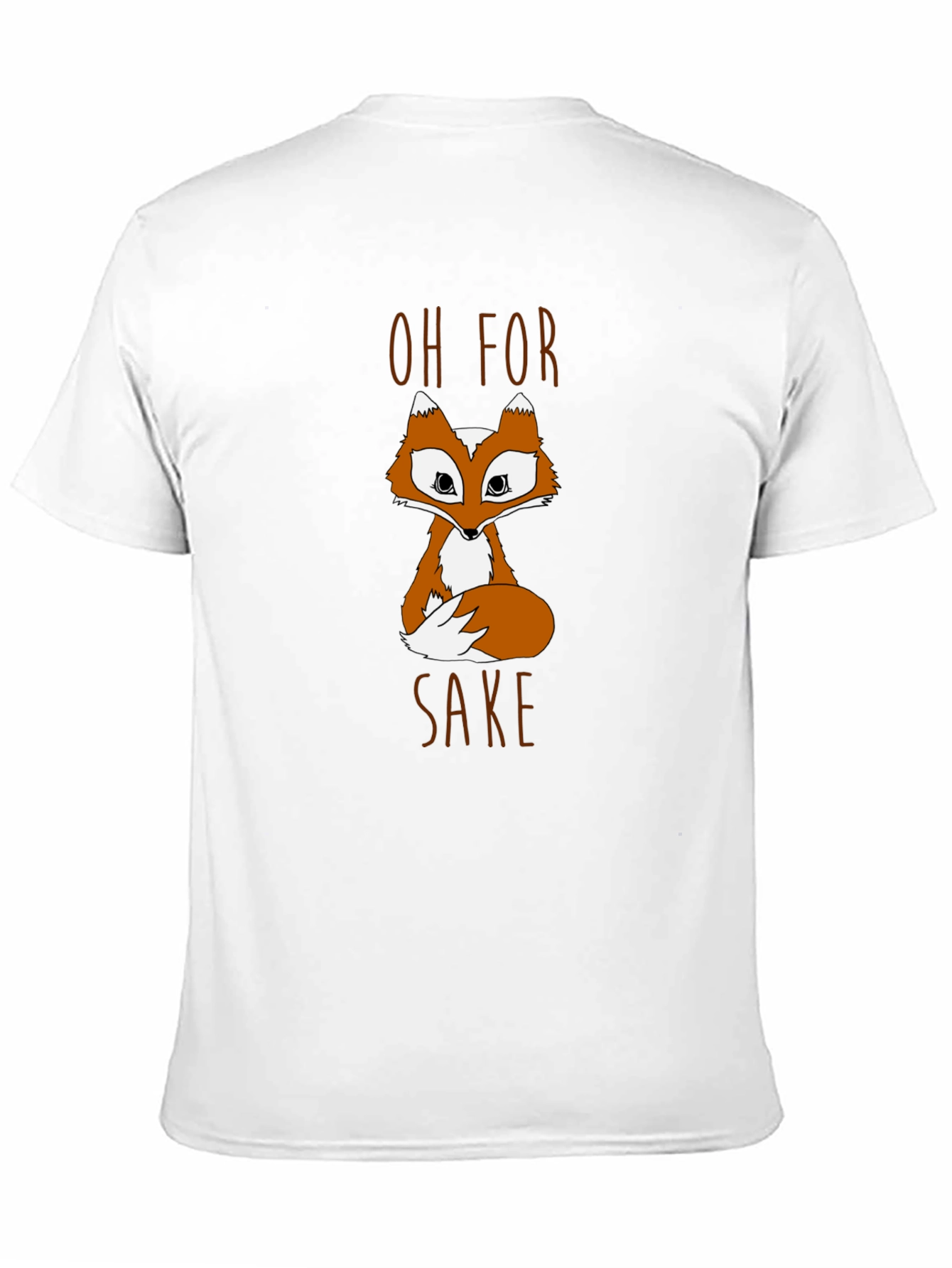 Black Oh For Fox Sake Graphic T-Shirt - Black view 11