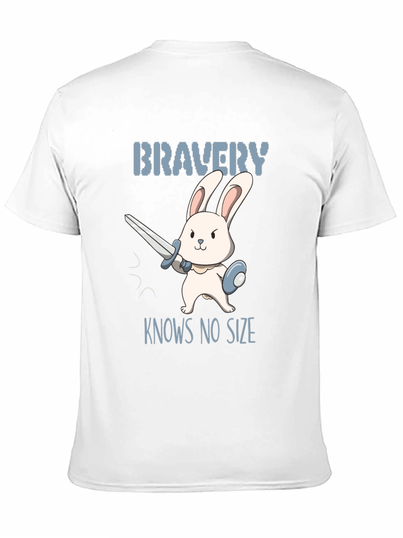 Black Bravery Knows No Size T-Shirt view 11