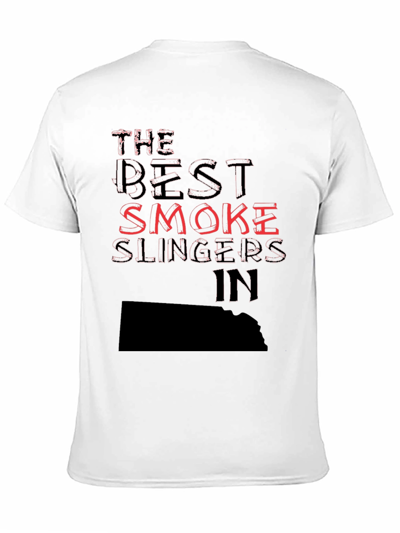 Black Best Smoke Slingers T-Shirt Novelty Graphic Tee view 11