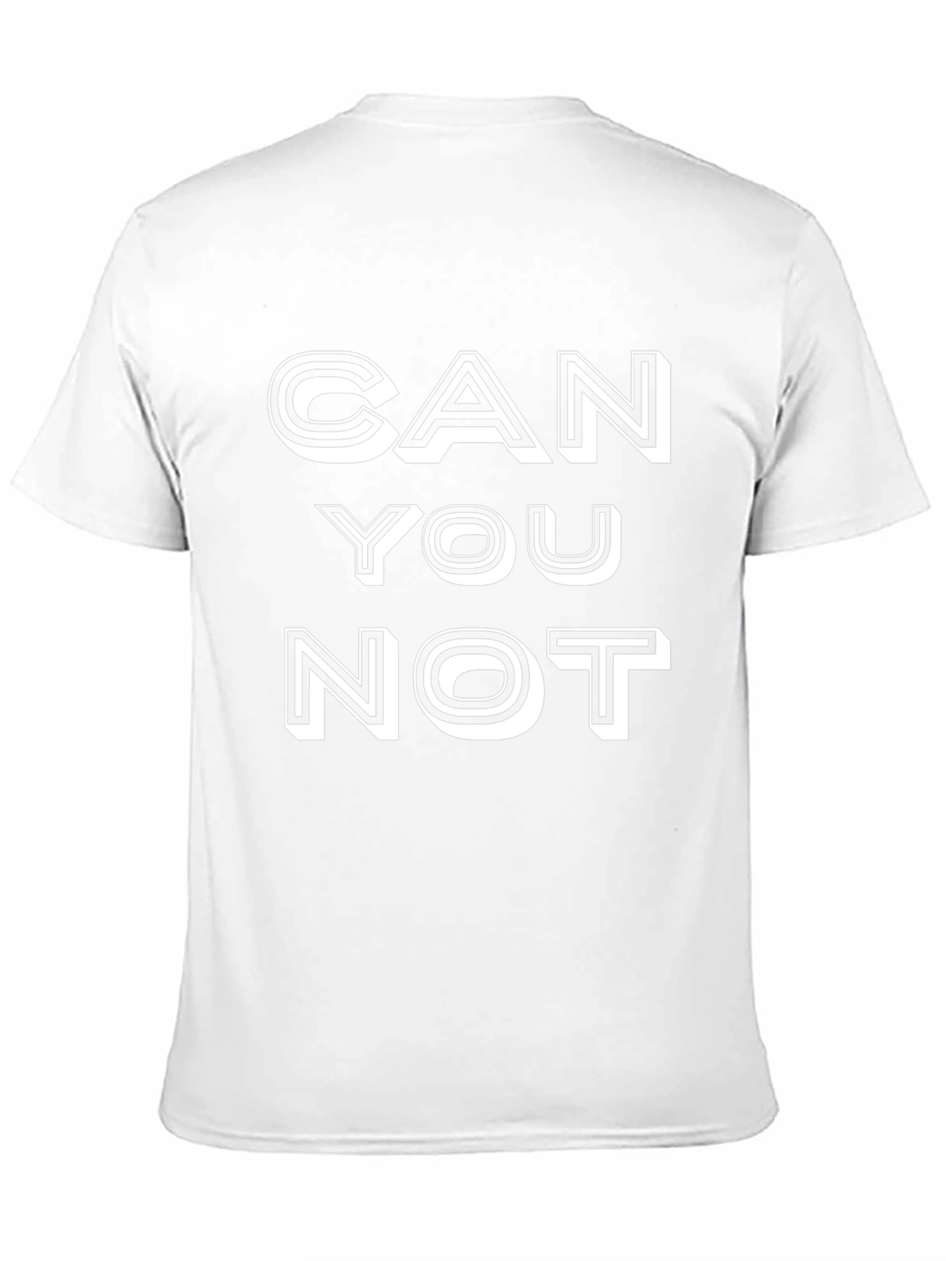 Black Can You Not T-Shirt - Funny Sarcastic Tee view 11