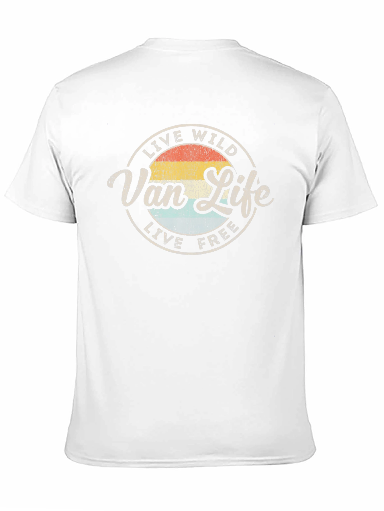 Black Van Life Tee - Live Wild & Free view 11