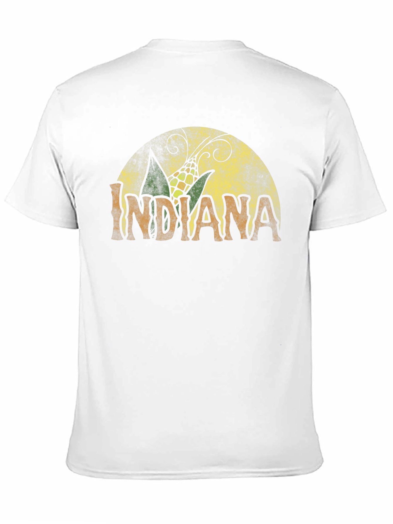 Black Indiana Corn Graphic Tee - Black Cotton T-Shirt view 11