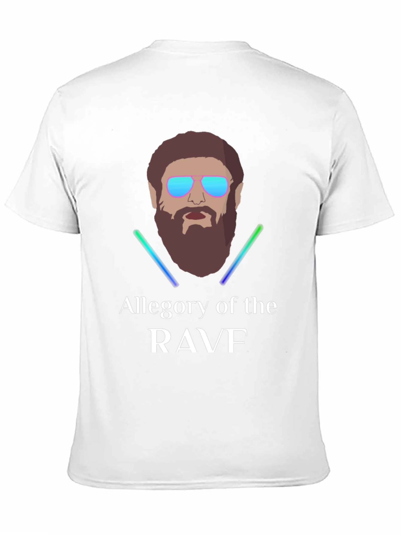 Black Allegory of the RAVF Graphic Tee view 11