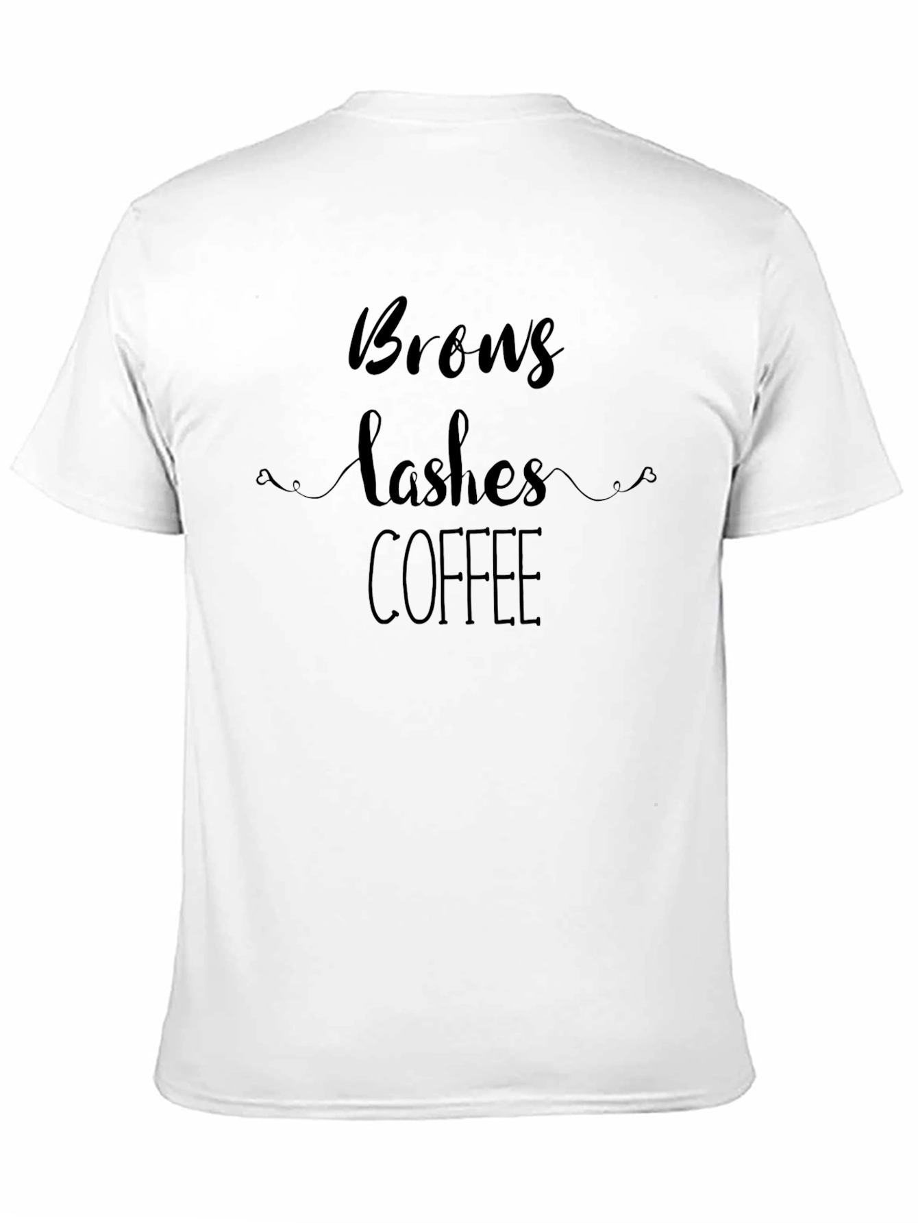 Black Brows Lashes Coffee T-Shirt - Stylish Comfort view 11