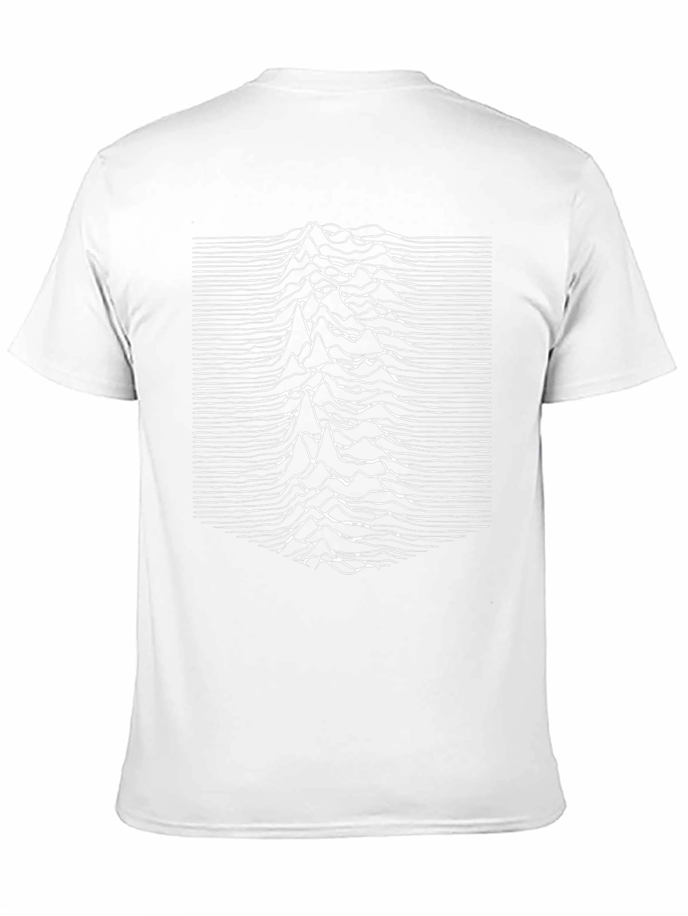 Black Joy Division Inspired Graphic Tee - Black view 11