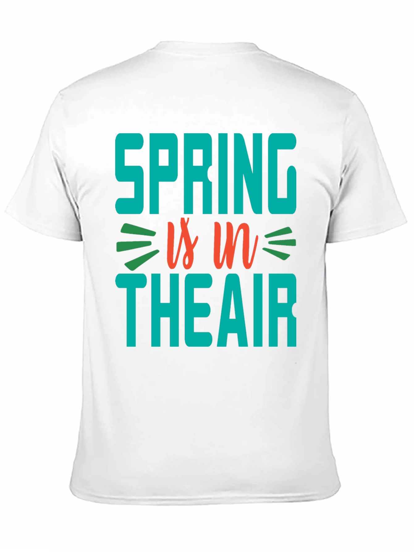 Black Spring is in the Air Graphic T-Shirt view 11