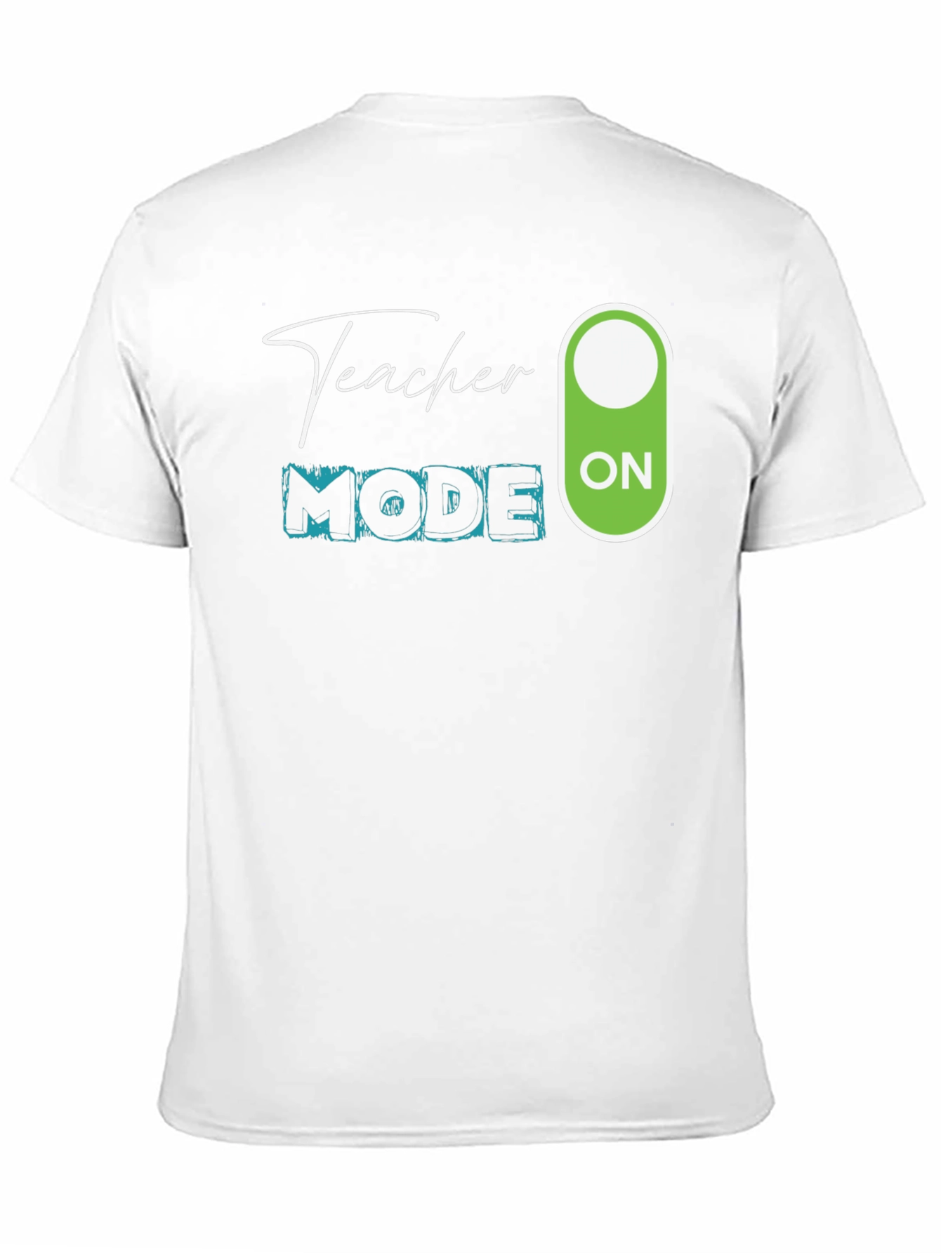 Black Teacher Mode On T-Shirt view 11