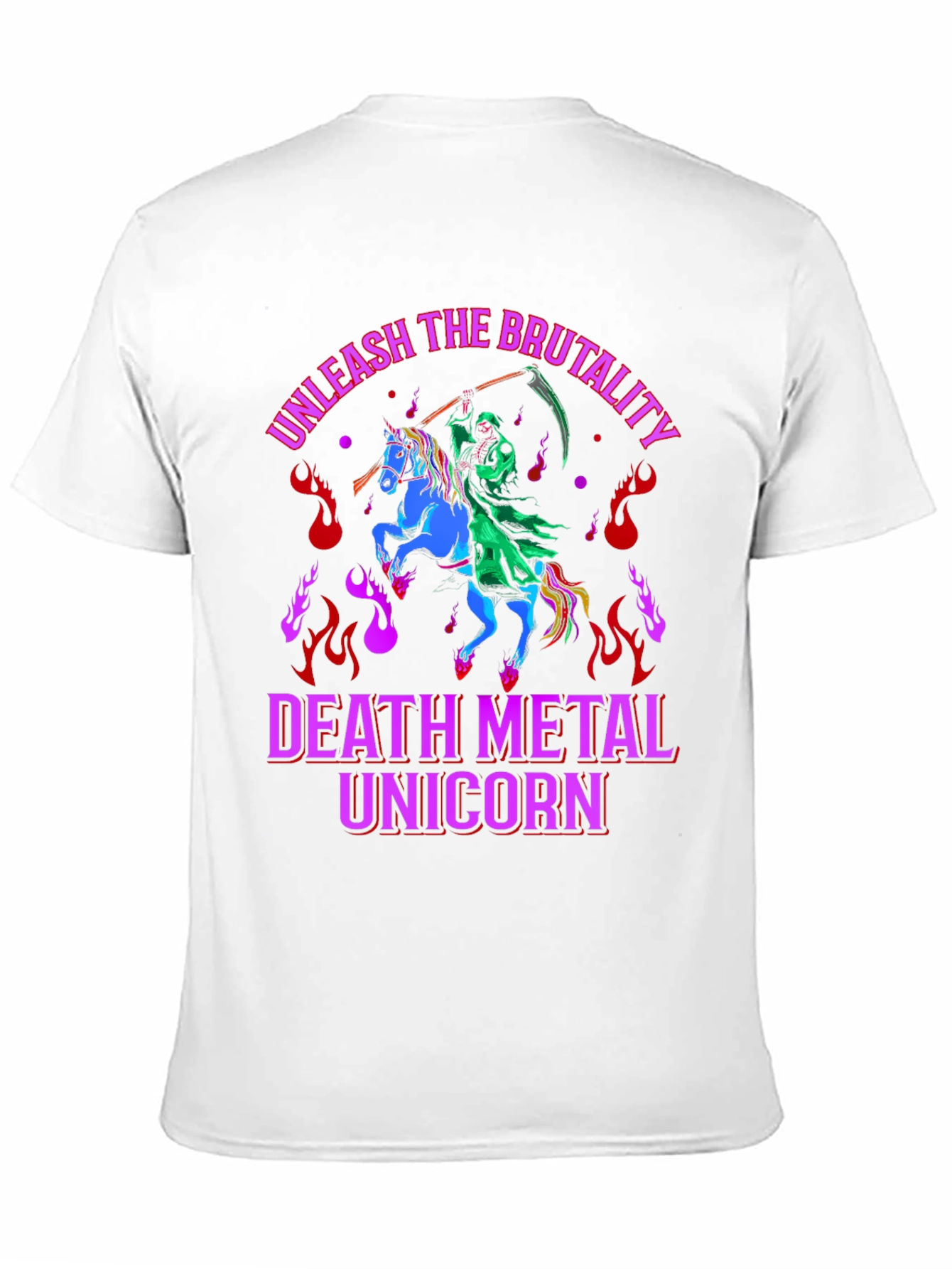 Black Unleash the Brutality T-Shirt view 11