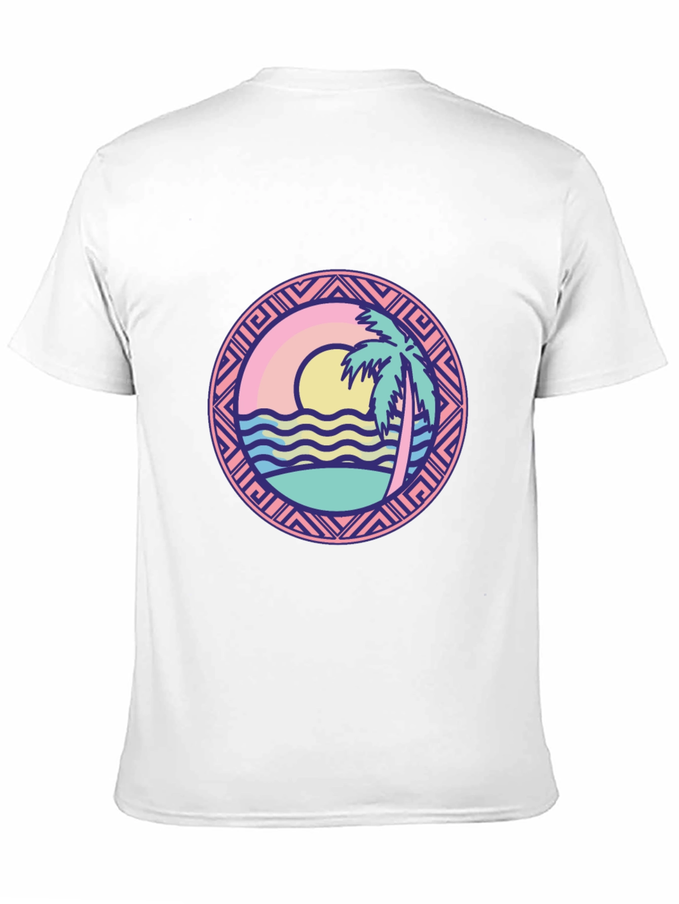 Black Tropical Beach Graphic T-Shirt - Vacation Vibes view 11