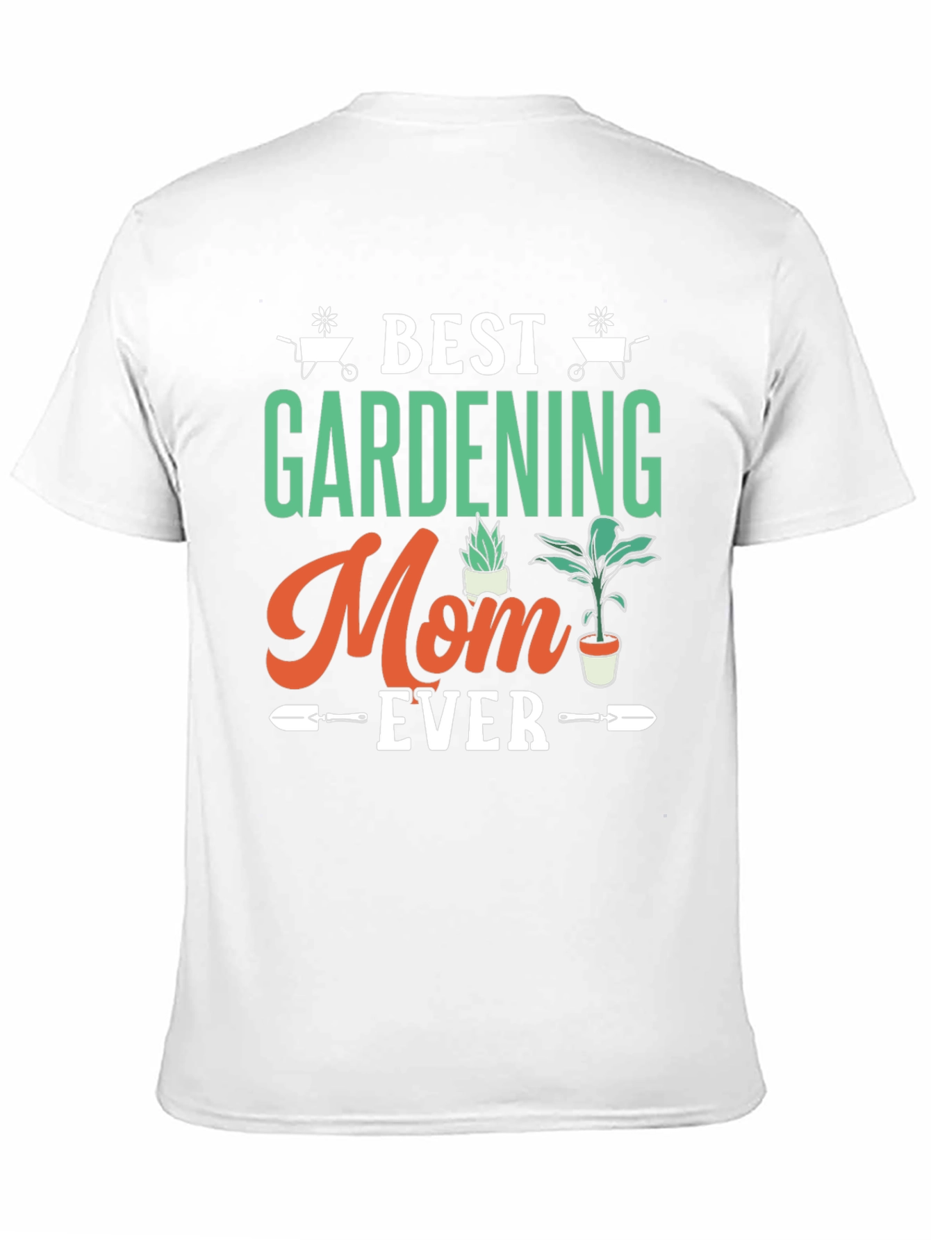 Black Best Gardening Mom Ever T-Shirt view 11