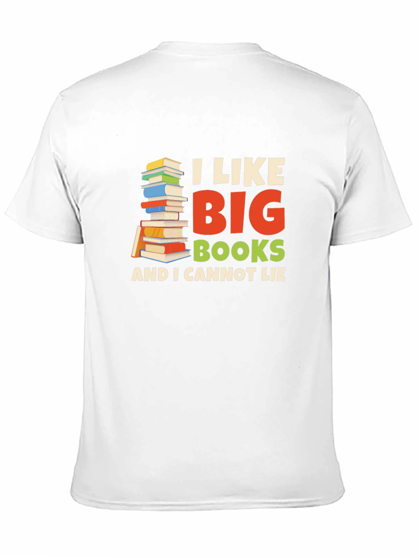 Black I Like Big Books T-Shirt - Novelty Reader Tee view 11