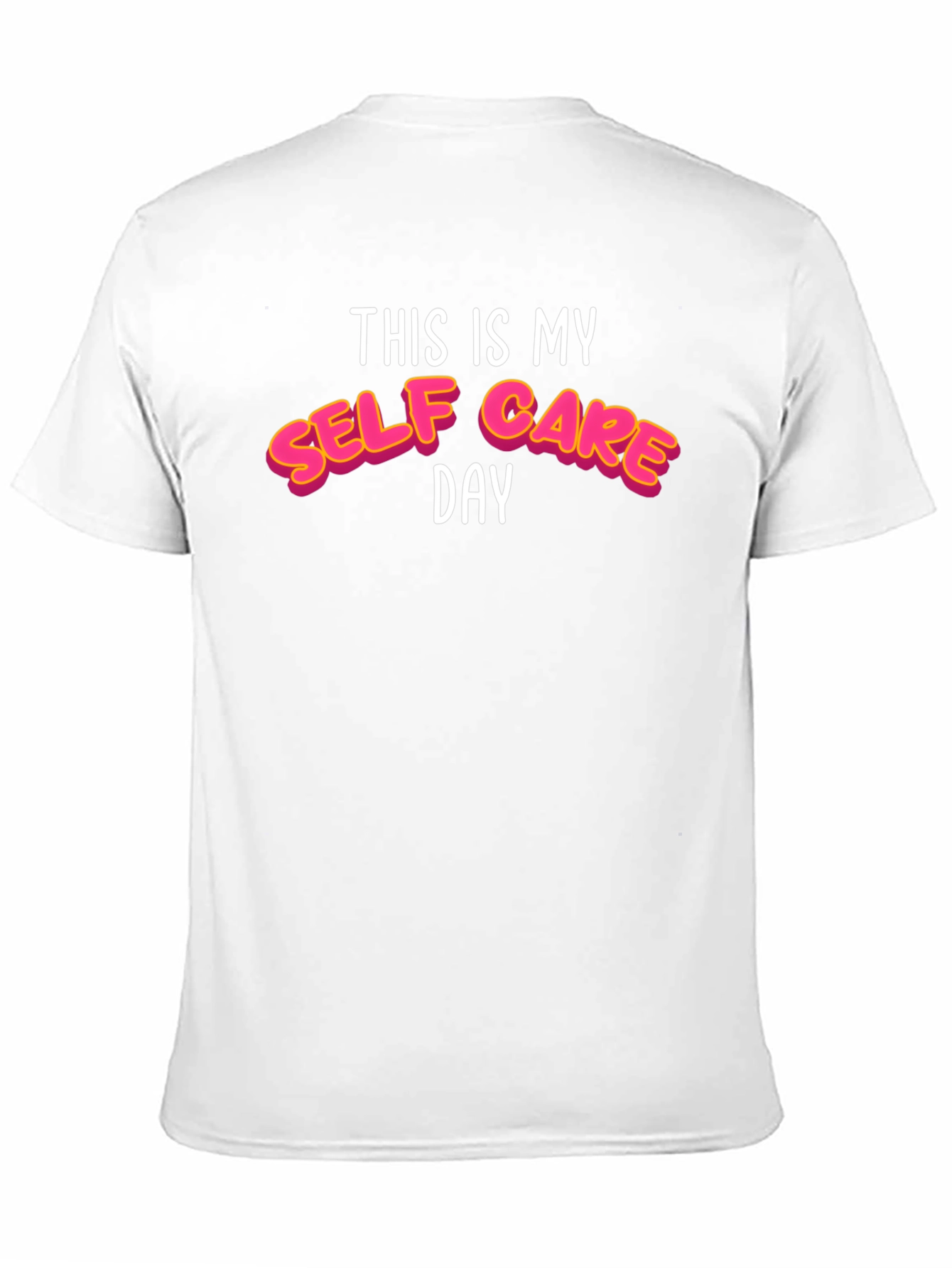 Black Self Care Day T-Shirt - Relax & Recharge view 11