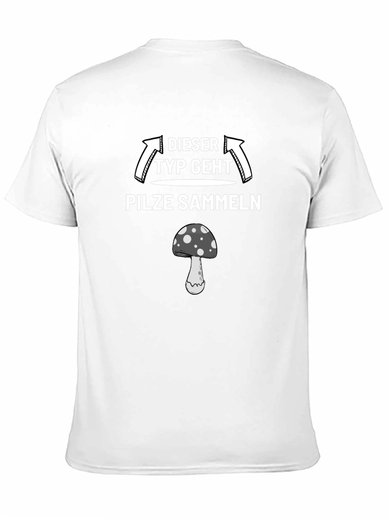 Black Mushroom Picking T-Shirt -  Dieser Typ Geht Pilze Sammeln view 11