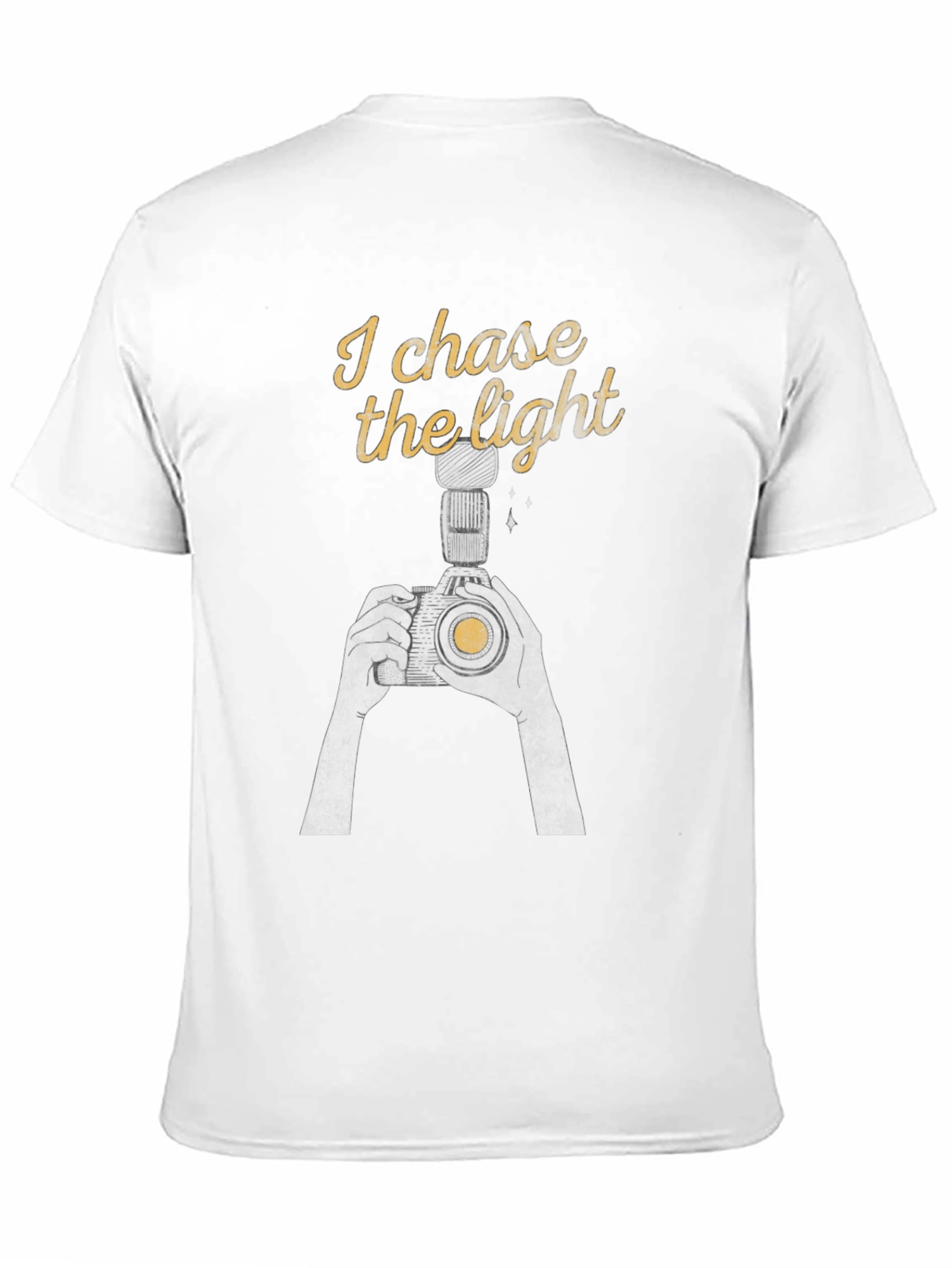 Black I Chase the Light Graphic Tee view 11