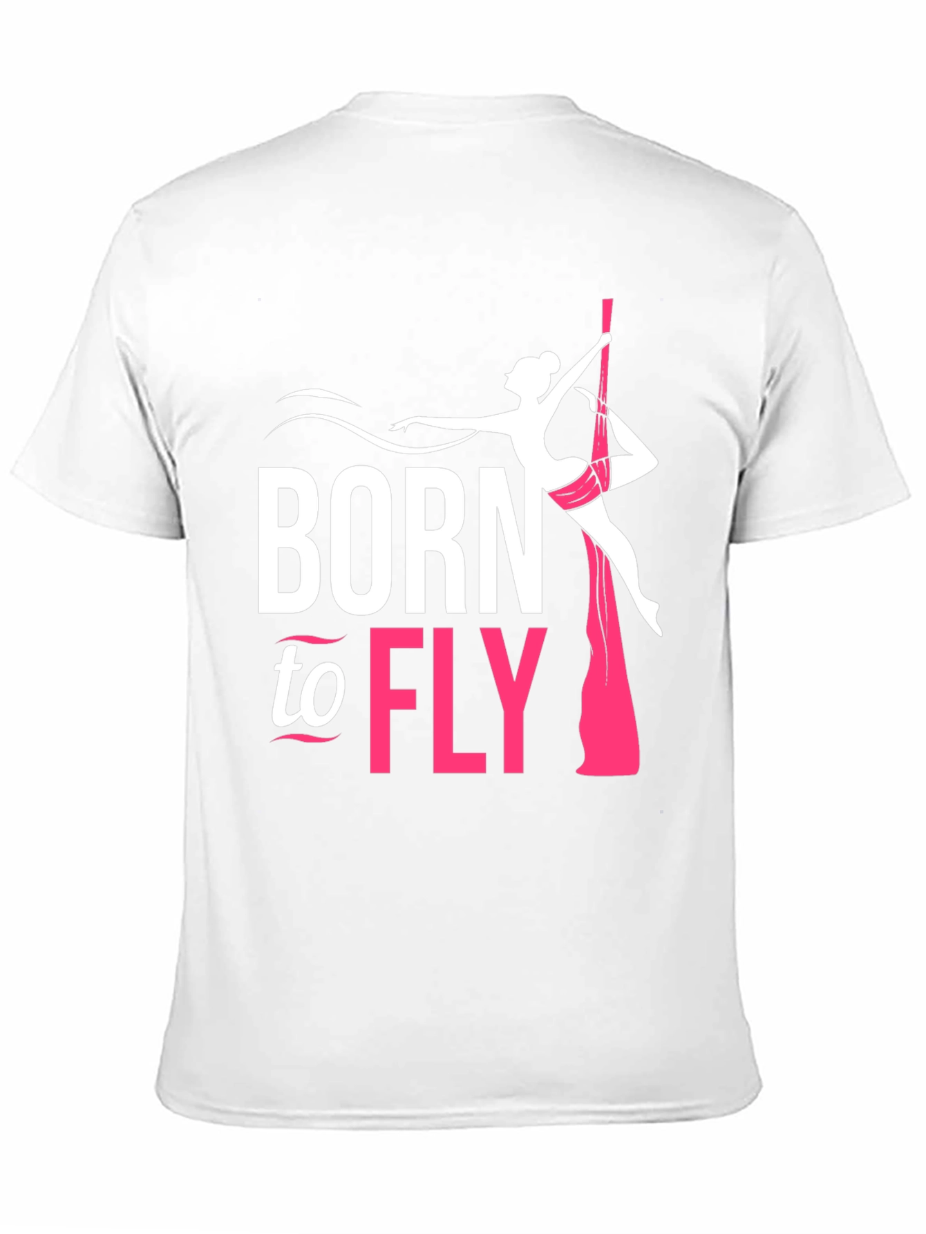 Black Born To Fly Aerial Silk T-Shirt view 11
