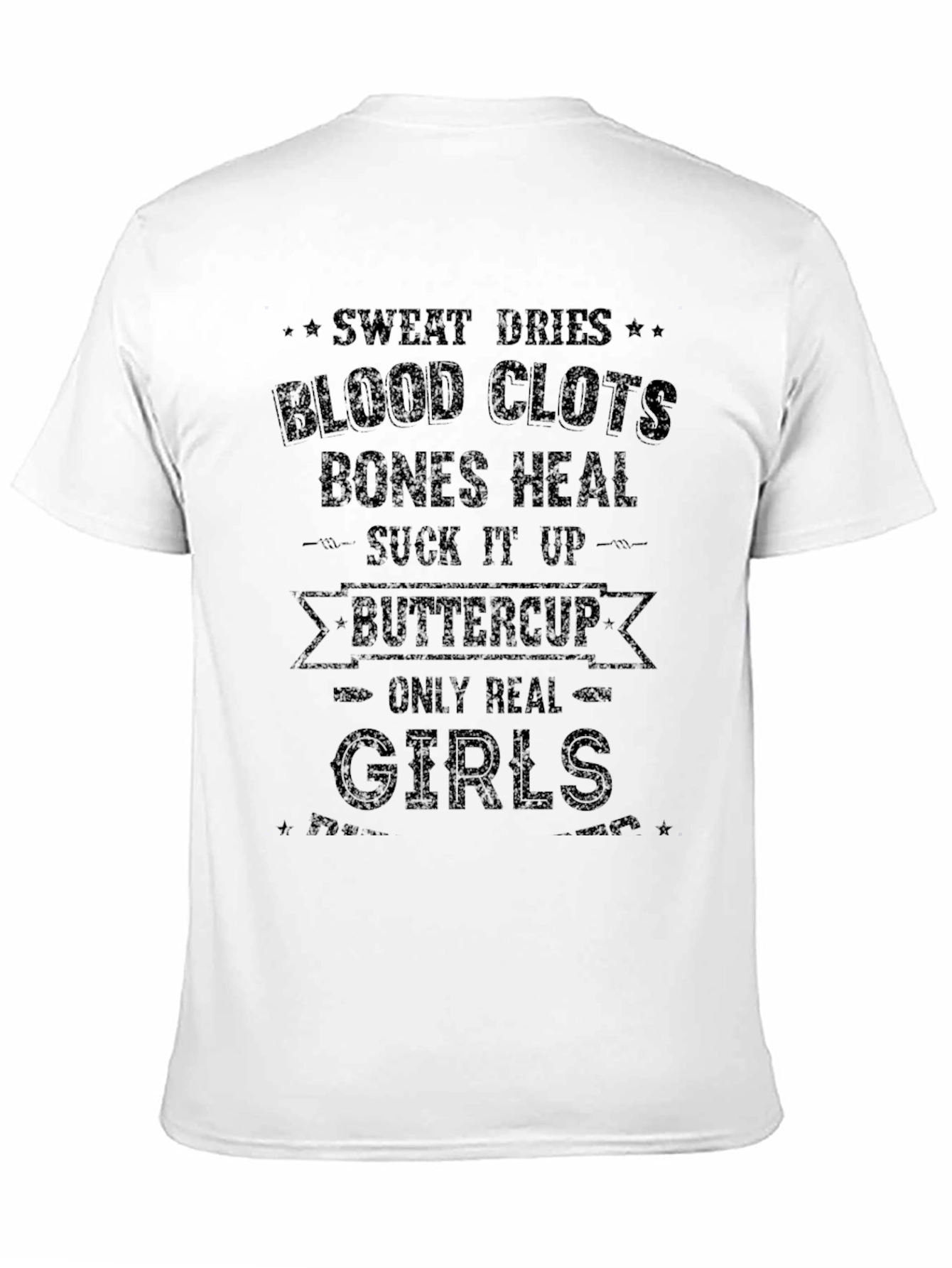 Black Sweat Dries Blood Clots T-Shirt view 11