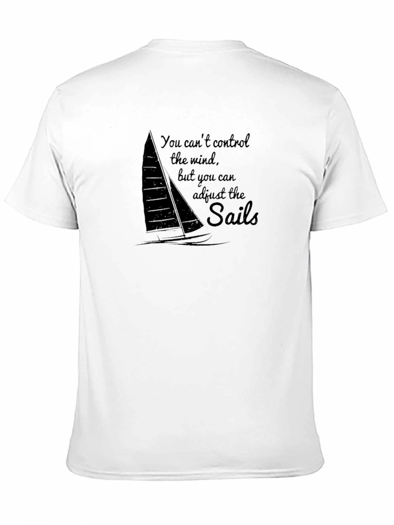 Black Mind Sails T-Shirt - Inspirational Sailing Tee view 11