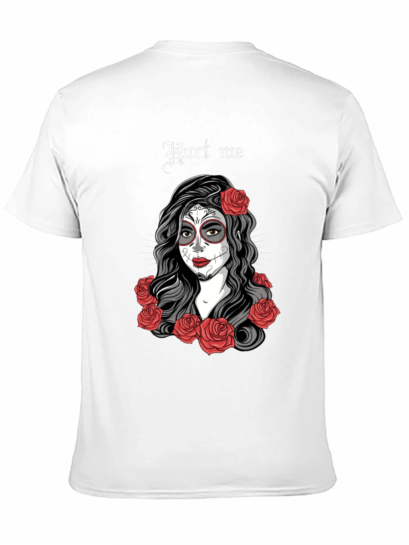 Day of the Dead T-Shirt - Sugar Skull Woman - 11