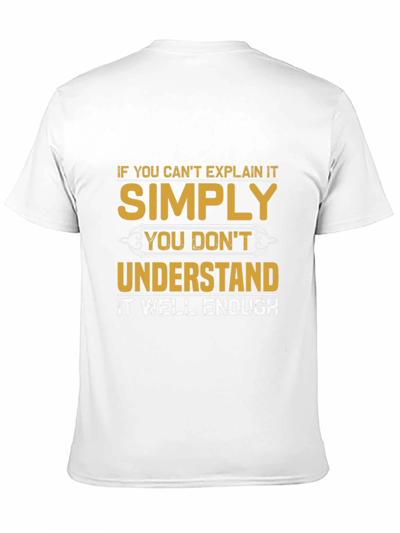 Black Simply Understand Graphic Tee view 11
