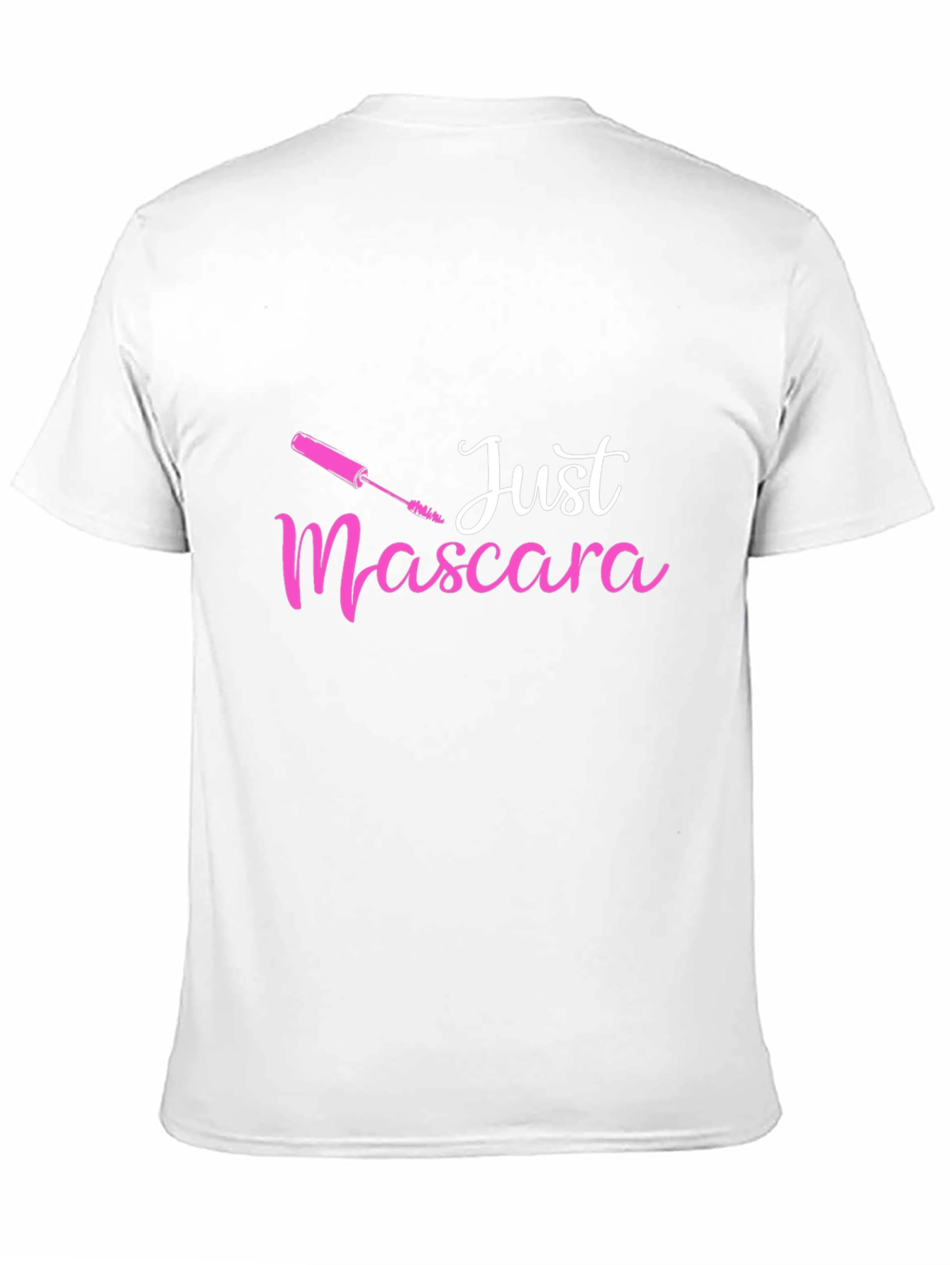 Black Just Mascara Graphic Tee - Beauty Lover Shirt view 11