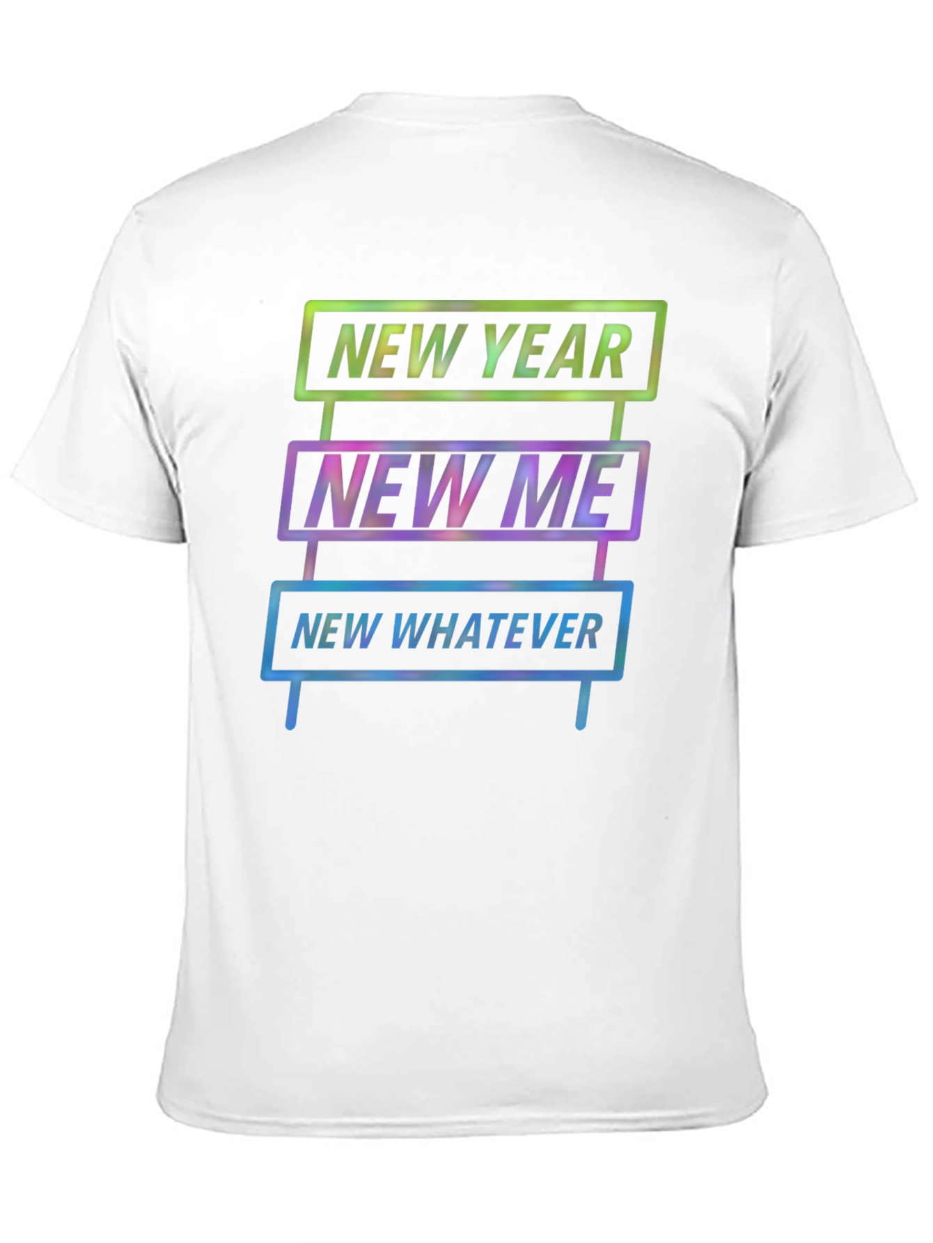 Black New Year New Me Graphic Tee view 11