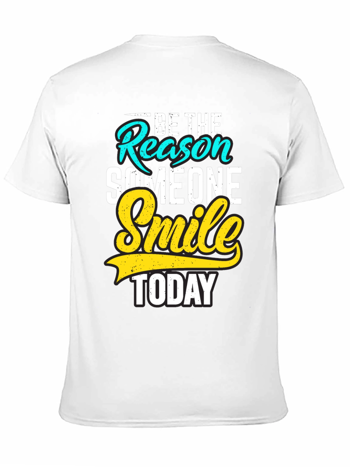 Black Be the Reason Smile Today Black Graphic Tee view 11