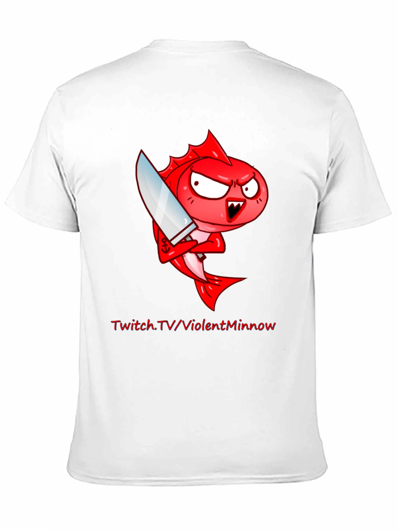 Black Violent Minnow Graphic Tee view 11