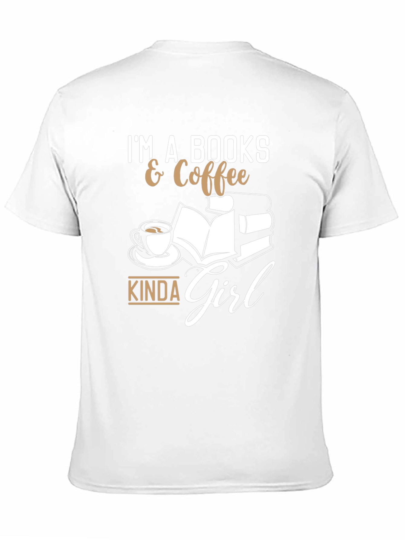Black Books & Coffee Kinda Girl T-Shirt view 11