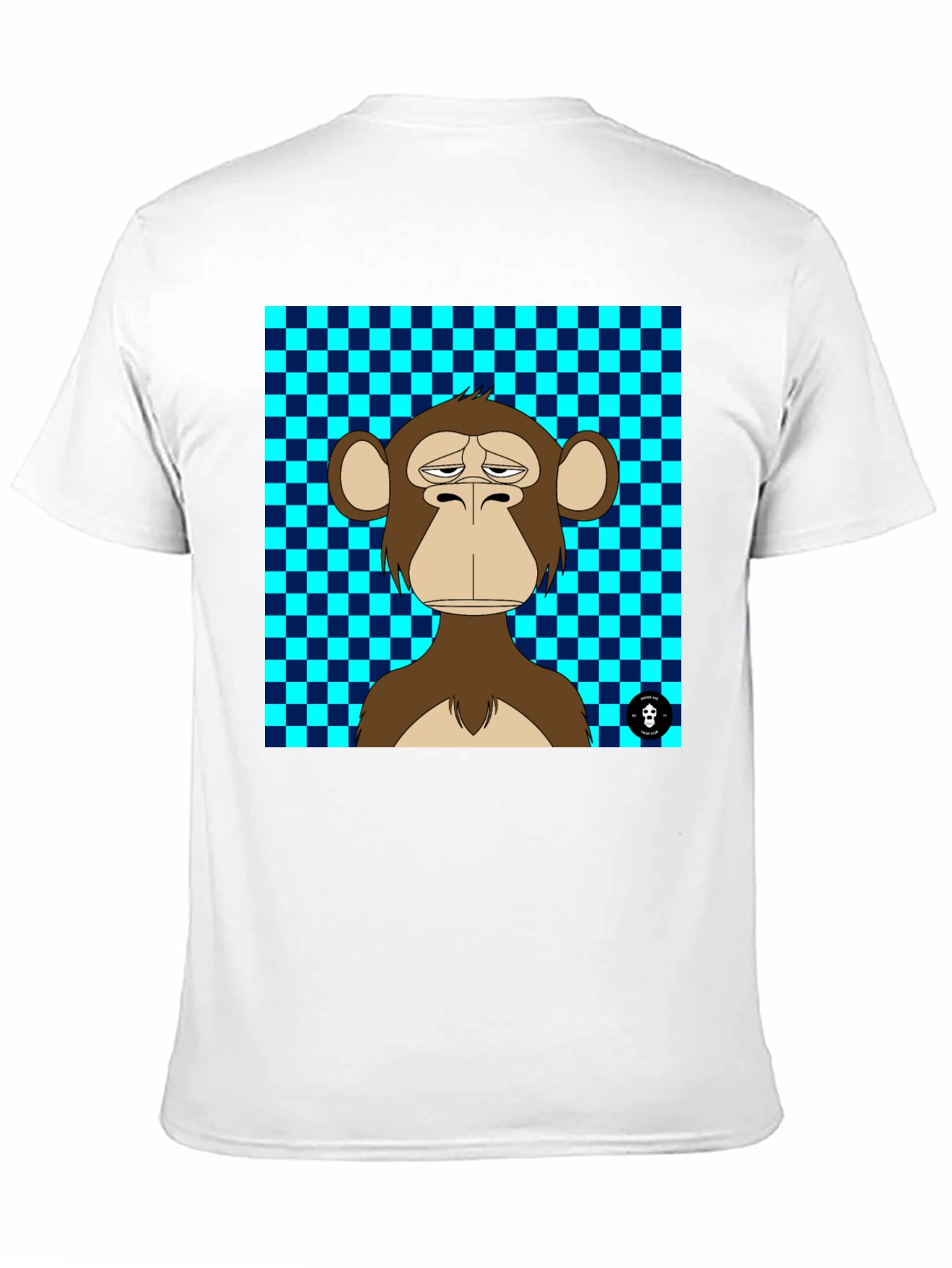 Black Bored Ape T-Shirt: Funky Graphic Tee view 11