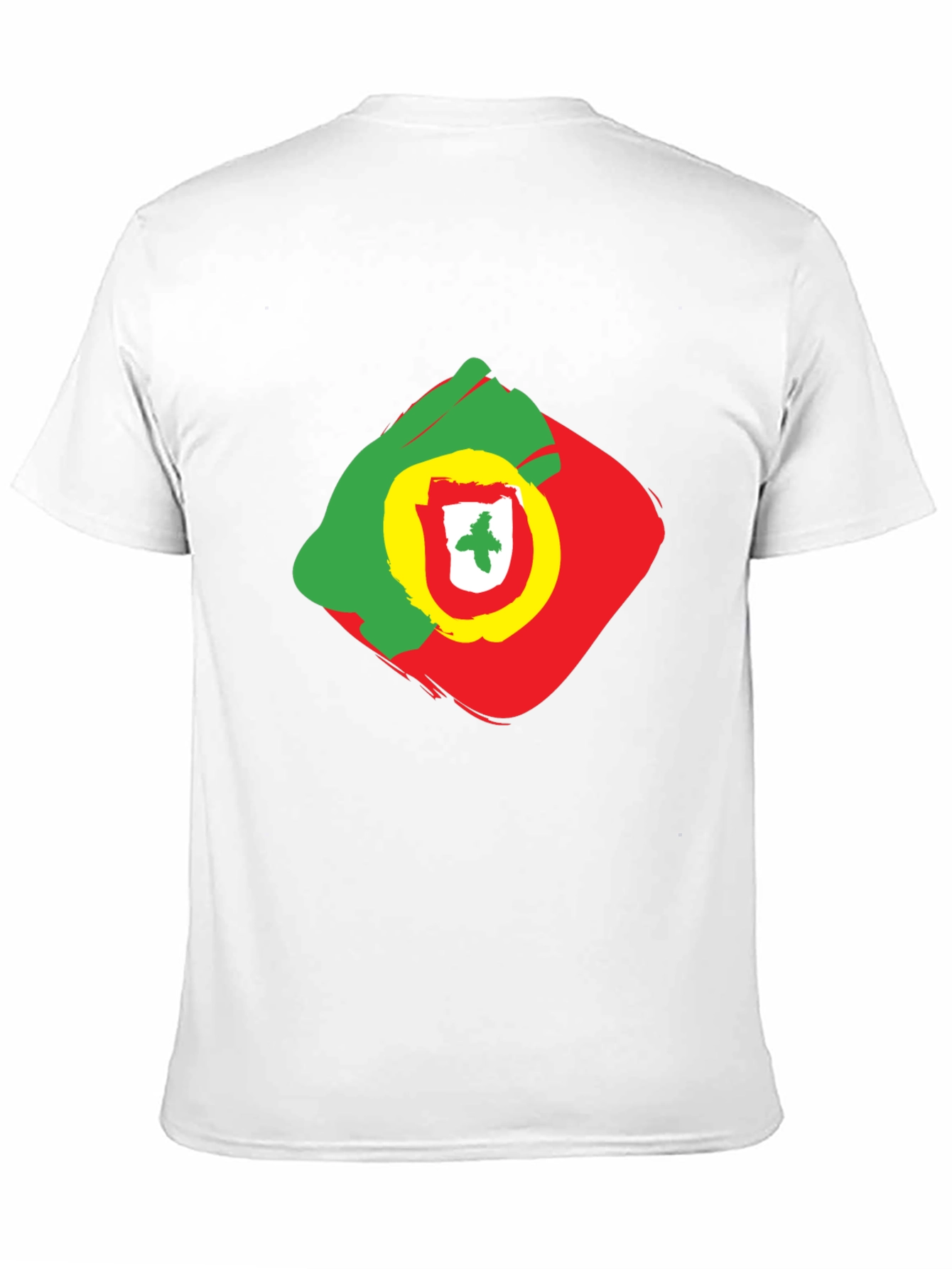Portugal Flag Graphic Print T-Shirt - 11