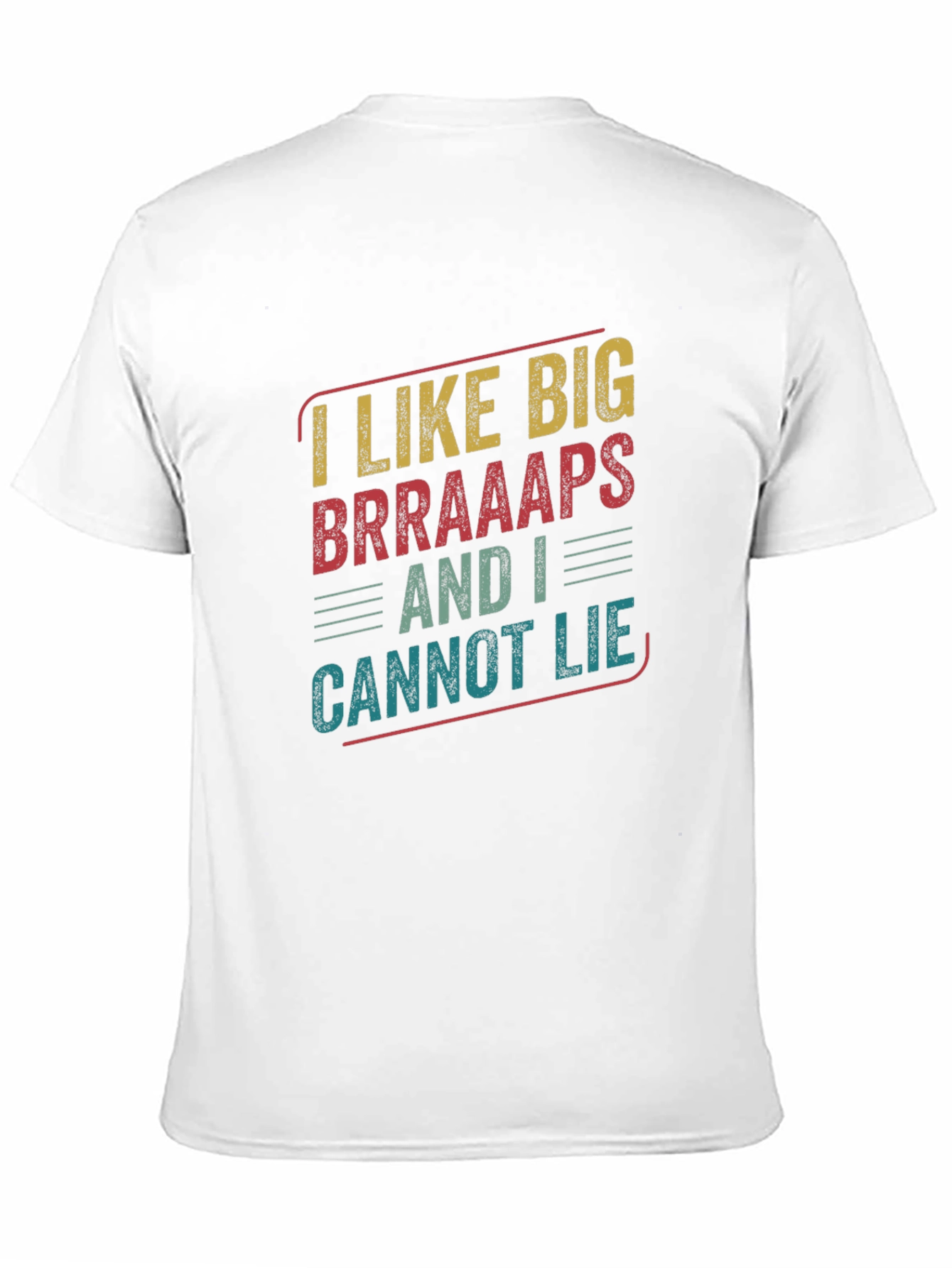 Black I Like Big Brraaaps Funny T-Shirt view 11