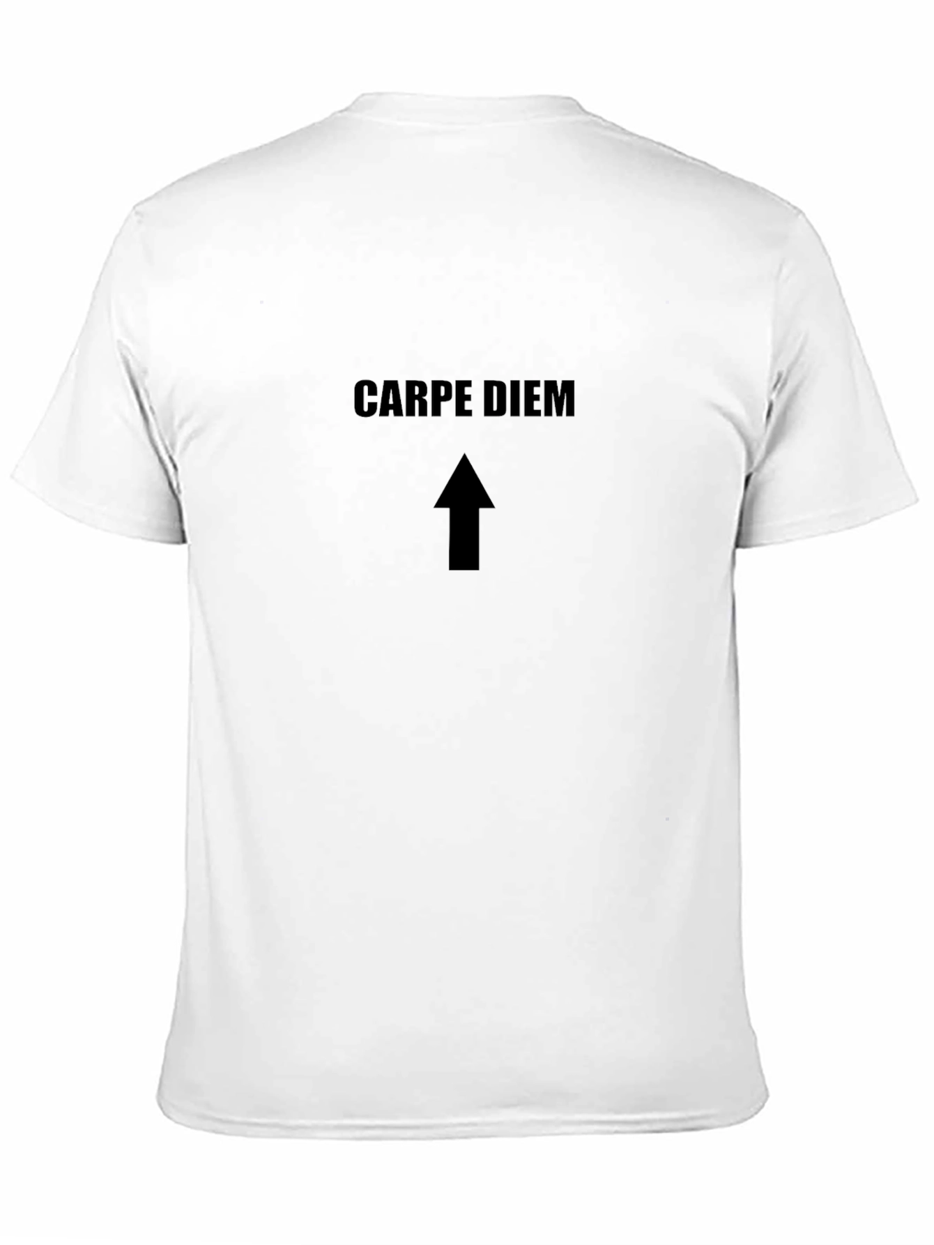 Black Carpe Diem Graphic T-Shirt - Black view 11