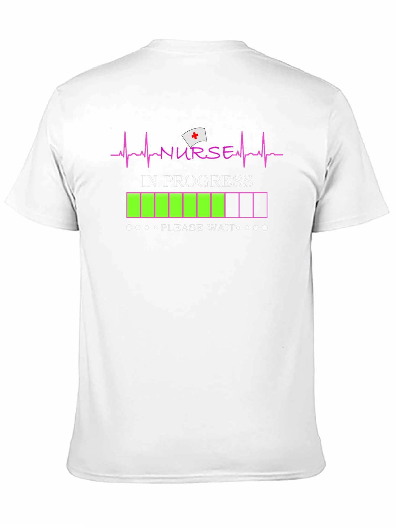 Black Nurse In Progress T-Shirt - Funny Future Nurse Gift view 11