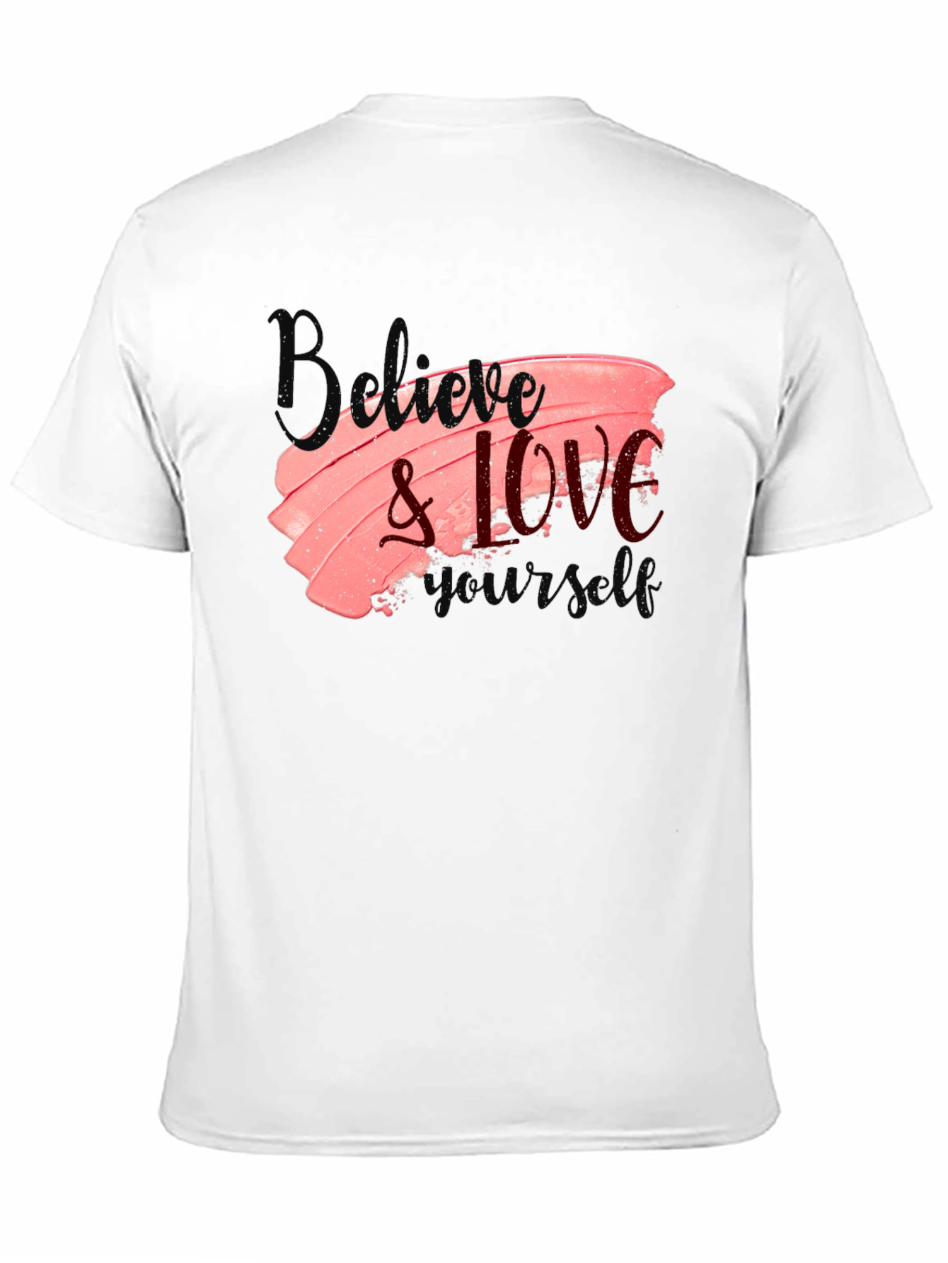 Black Believe & Love Graphic Tee view 11