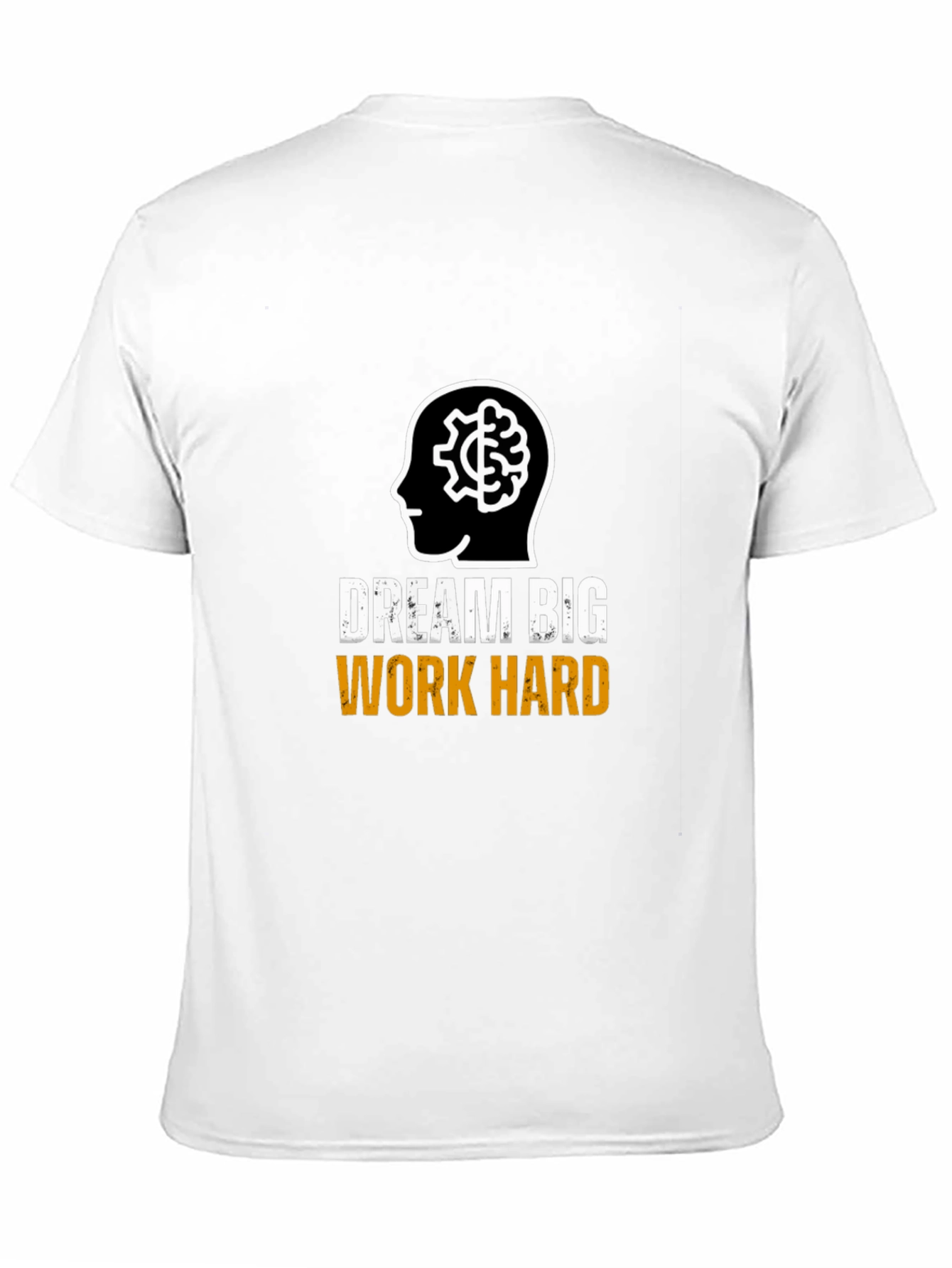 Black Dream Big Work Hard Graphic T-Shirt view 11