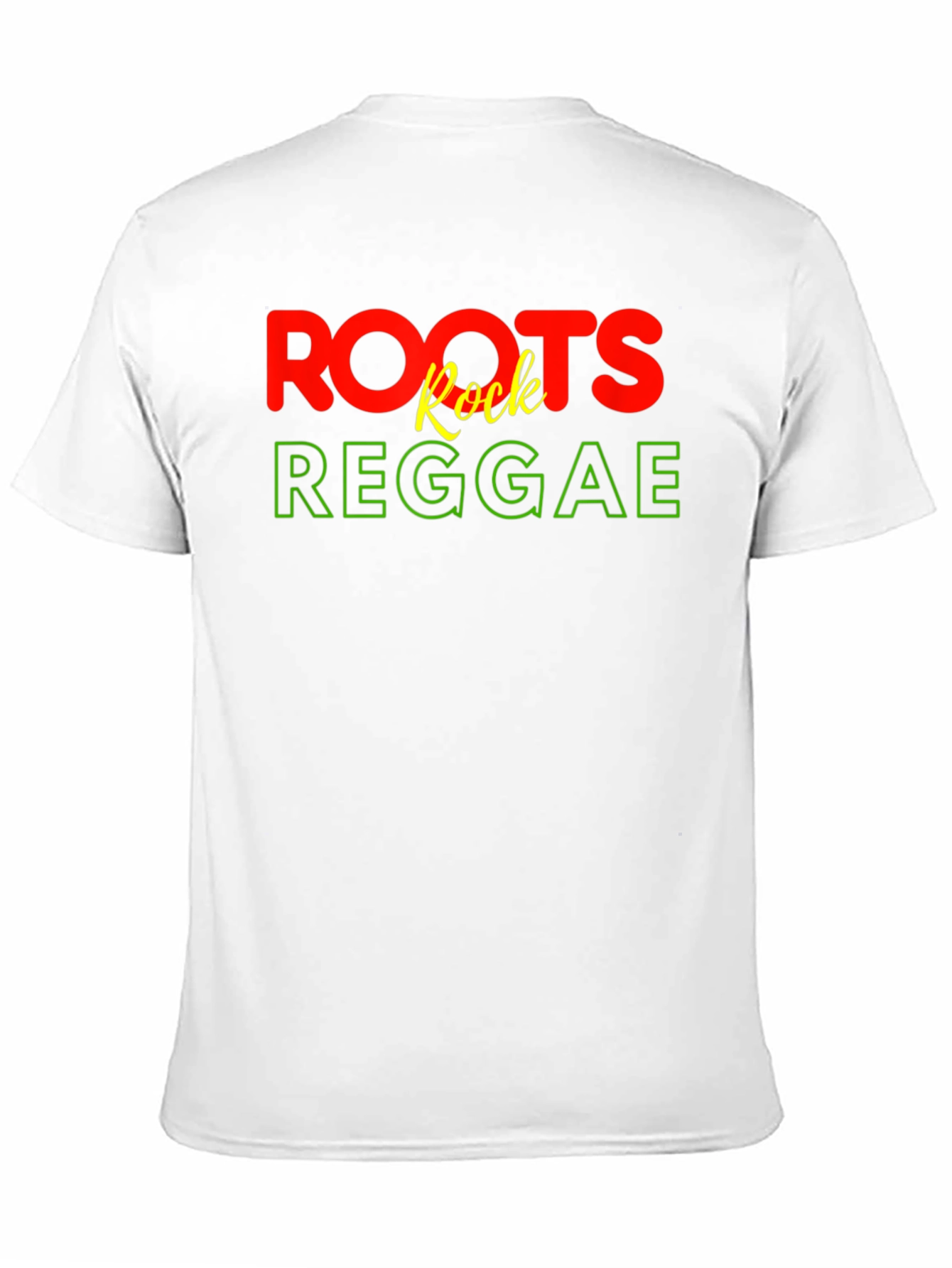 Black Roots Rock Reggae Graphic T-Shirt view 11