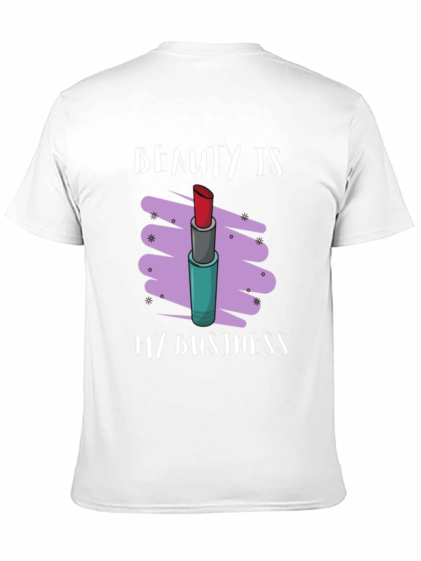 Black Beauty Is My Business Lipstick Graphic Tee view 11