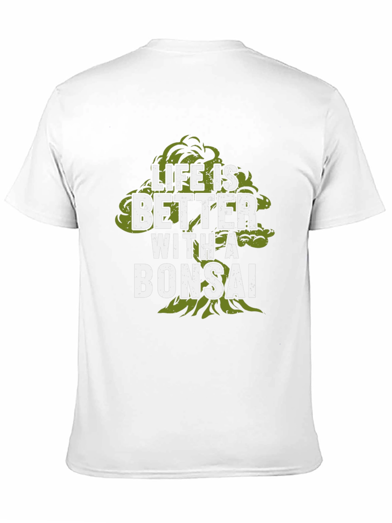 Black Life is Better with a Bonsai Black T-Shirt view 11