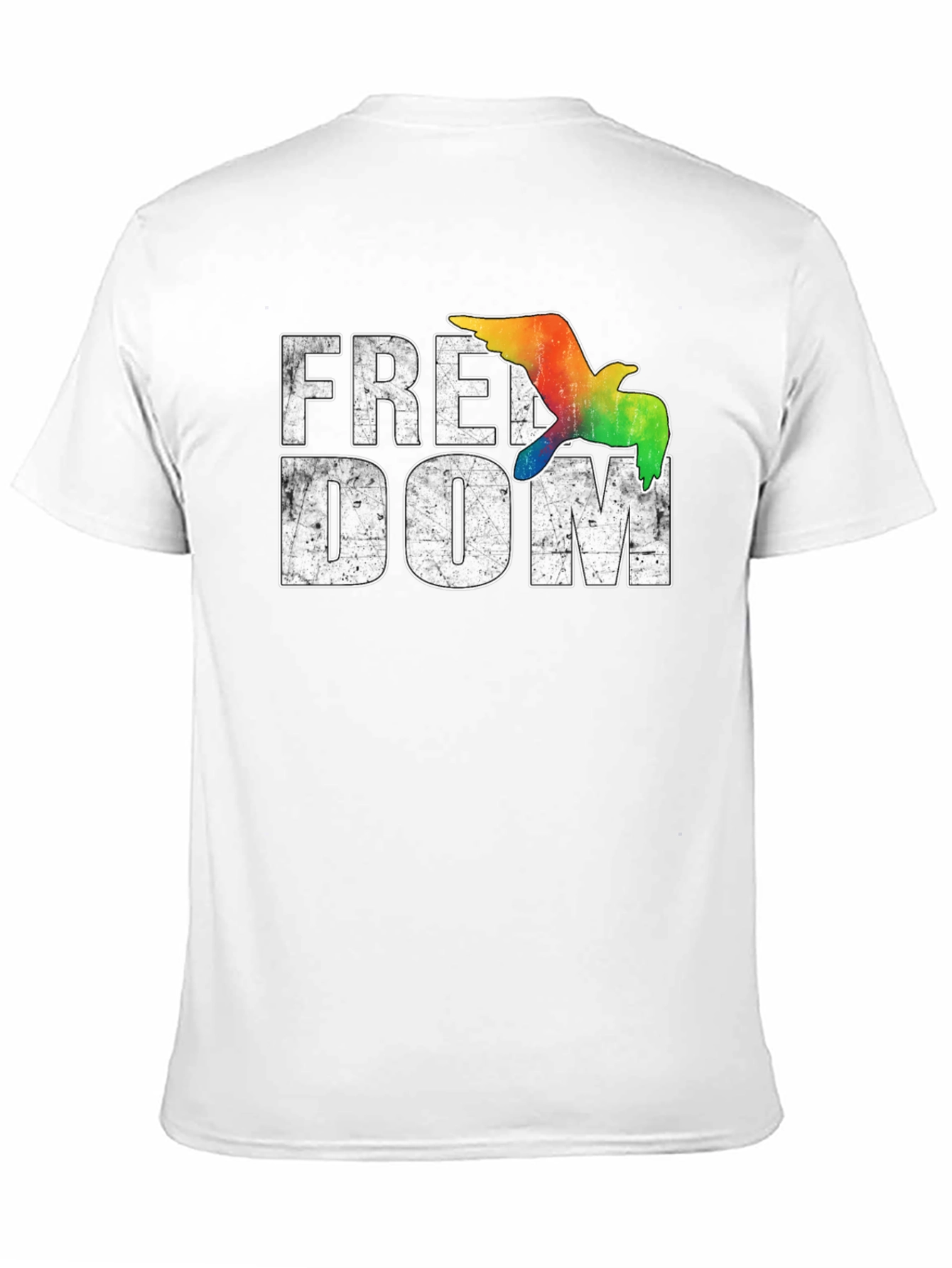 Black Freedom Bird Pride T-Shirt view 11